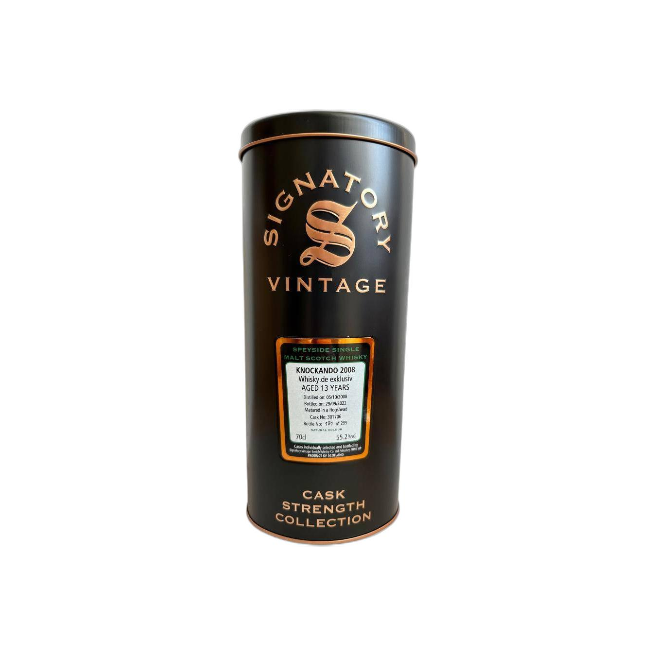 Knockando Cask Strength Collection 2008 13 Years Single Malt Whisky 2