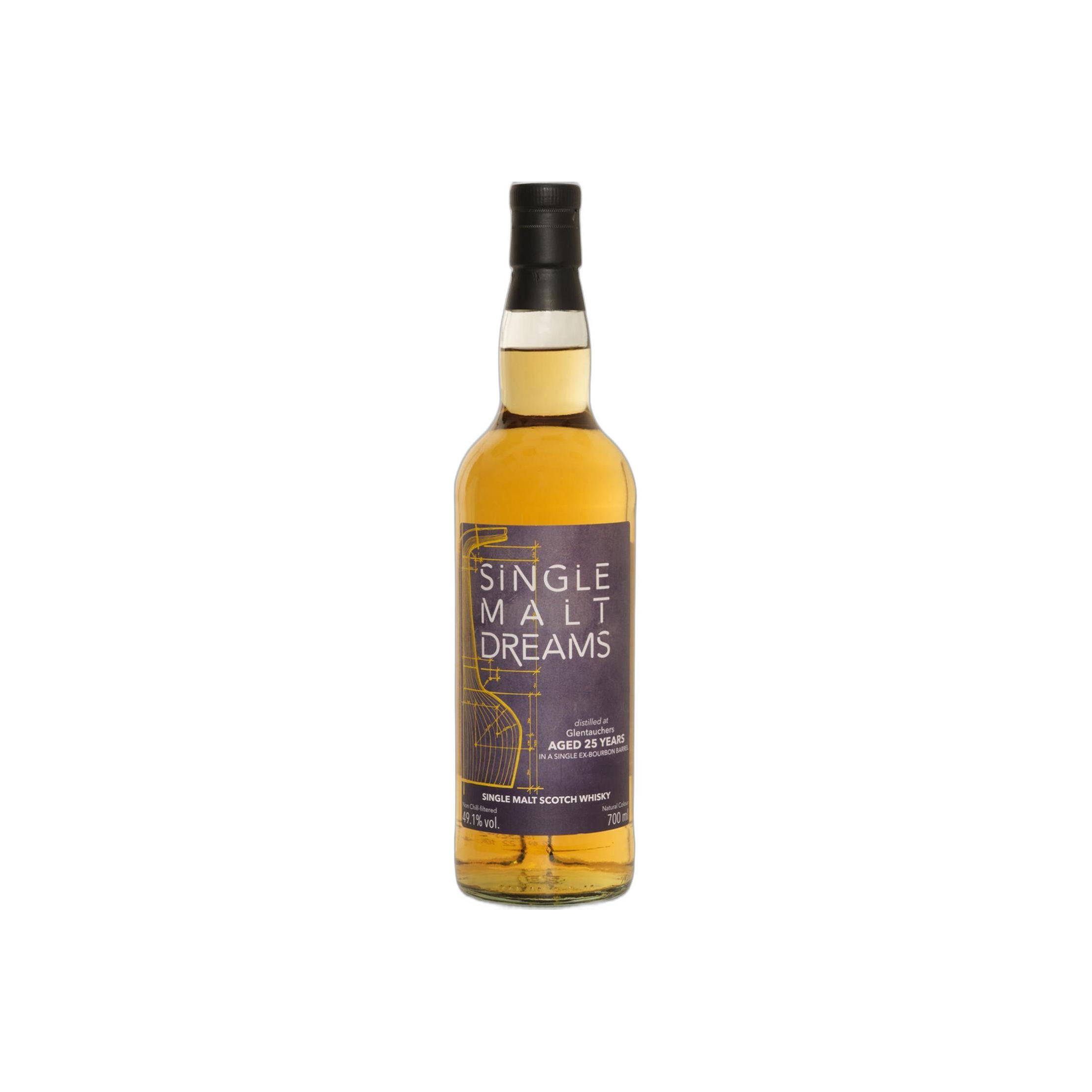 Glentauchers Single Cask 1997 25 Years Single Malt Whisky