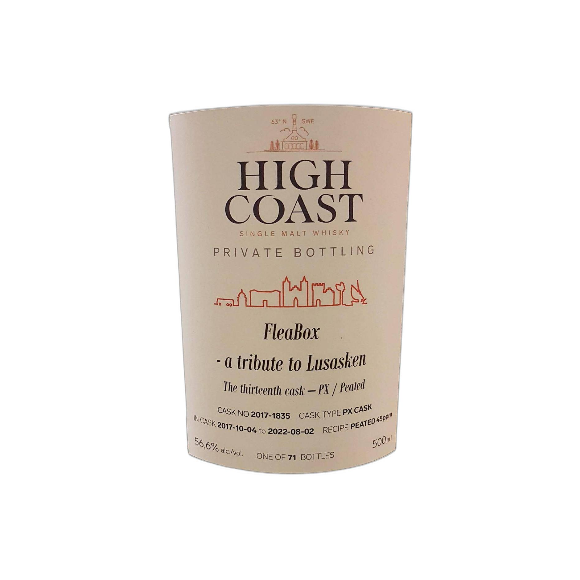 High Coast Private Bottling 2017 4 Years Single Malt Whisky 2