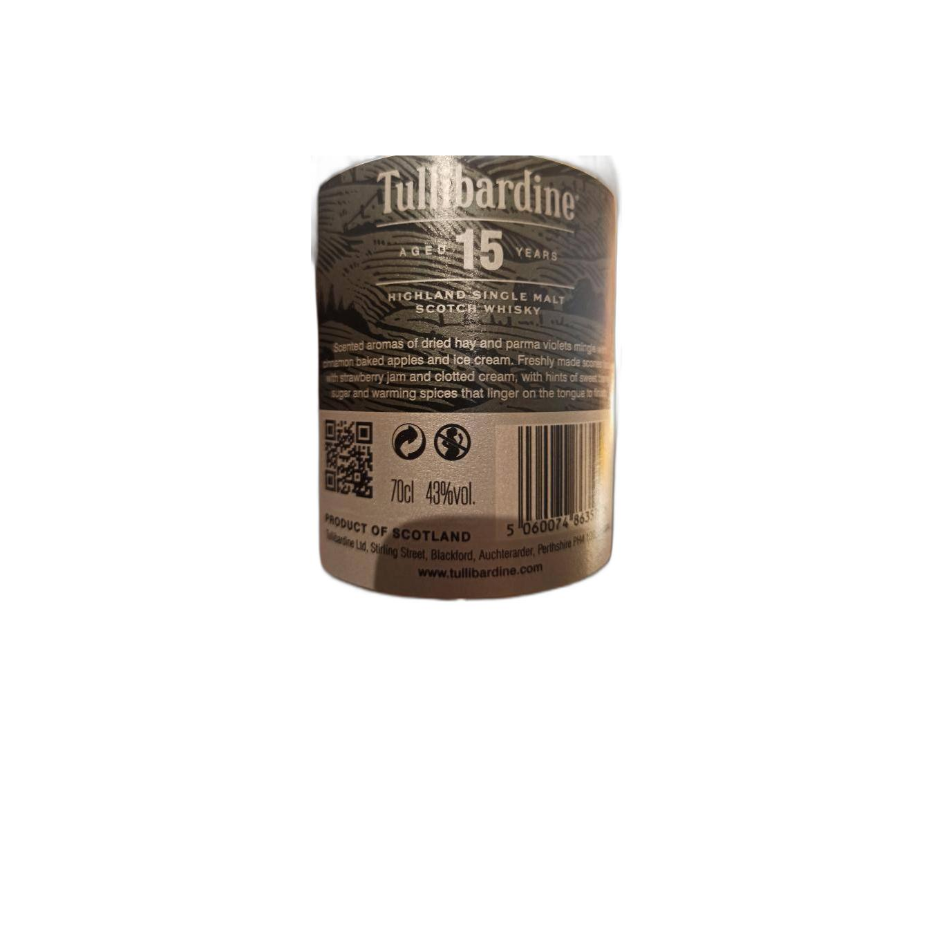 Tullibardine 15 Years Single Malt Whisky 2