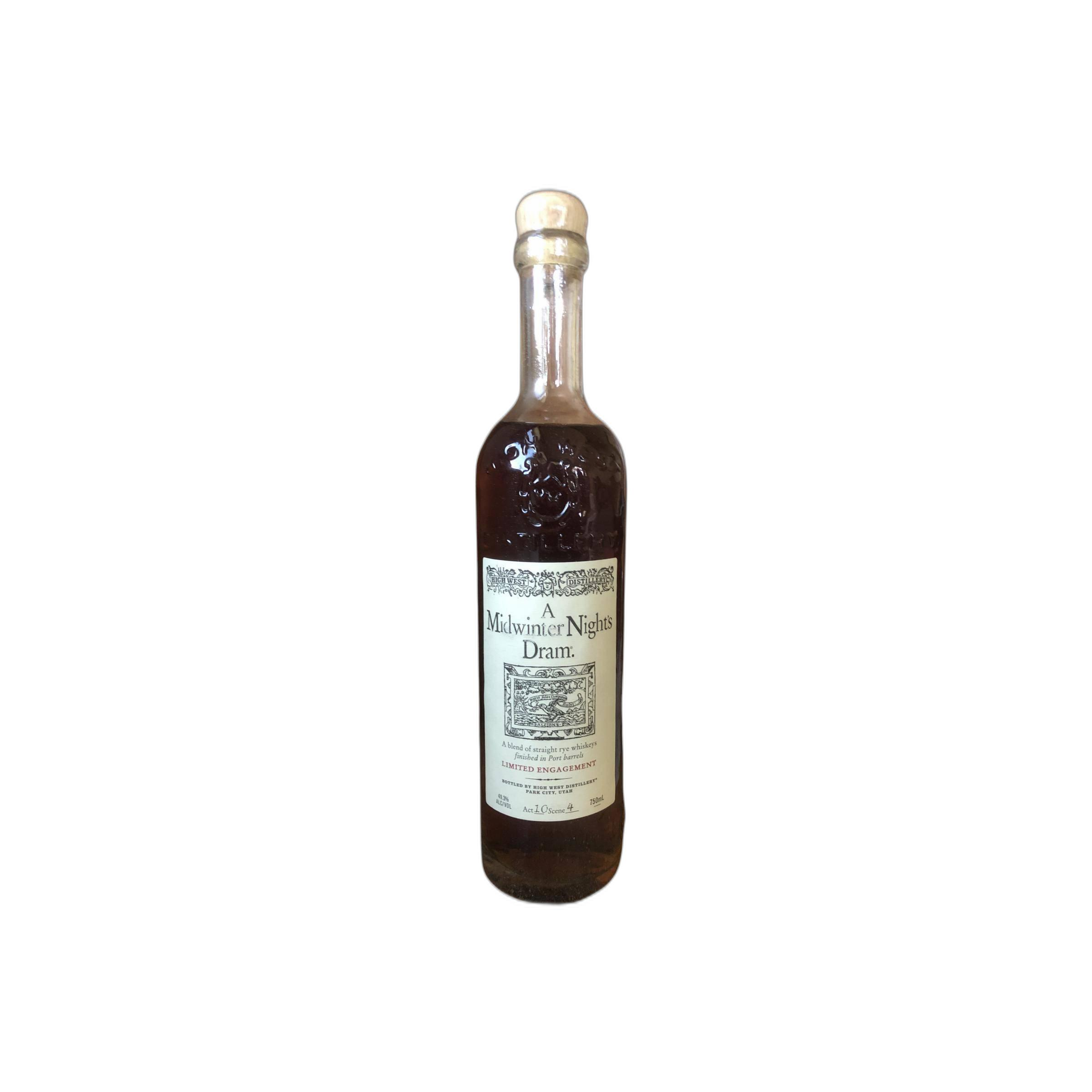 High West Rye Whisky