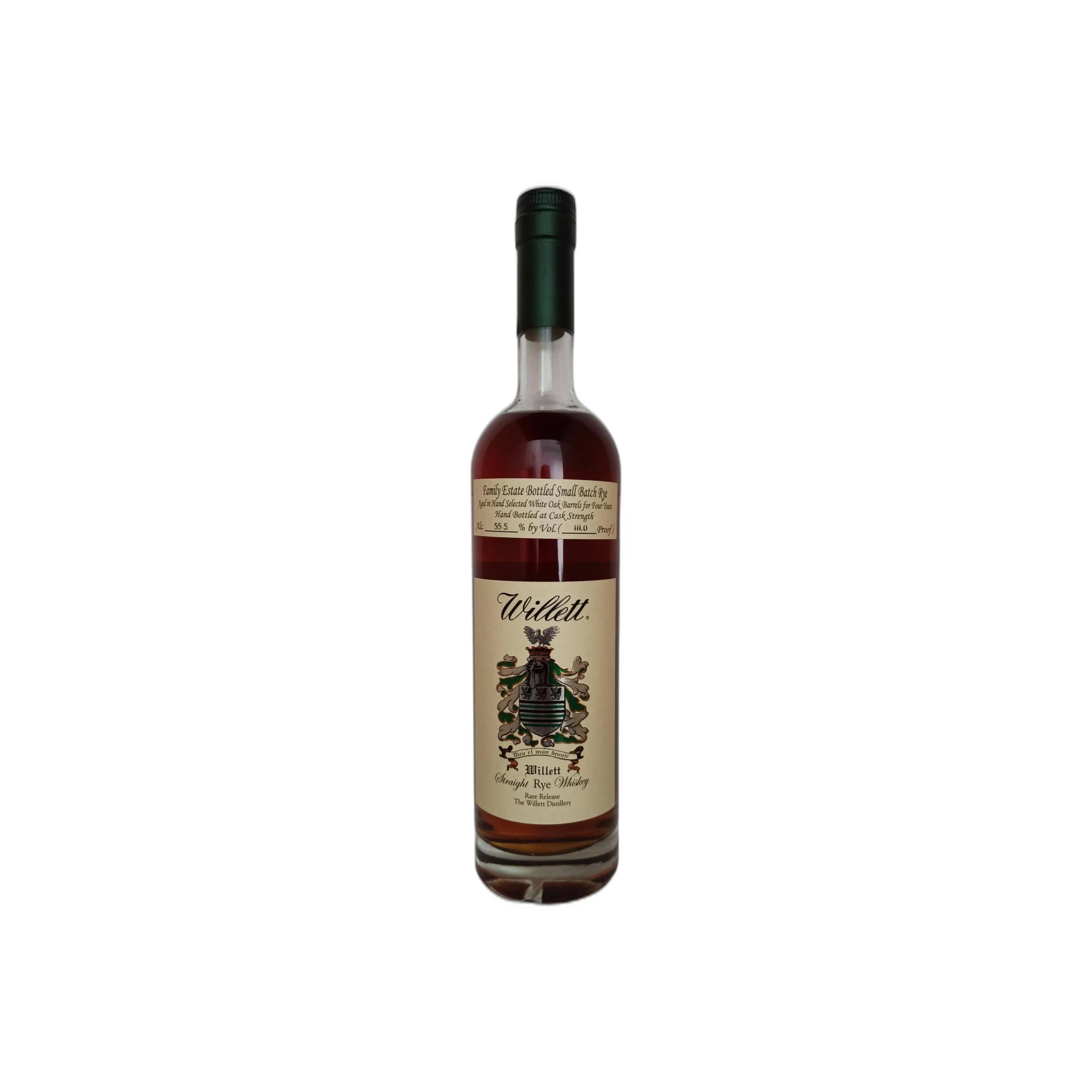 Willett 4 Years Rye Whisky