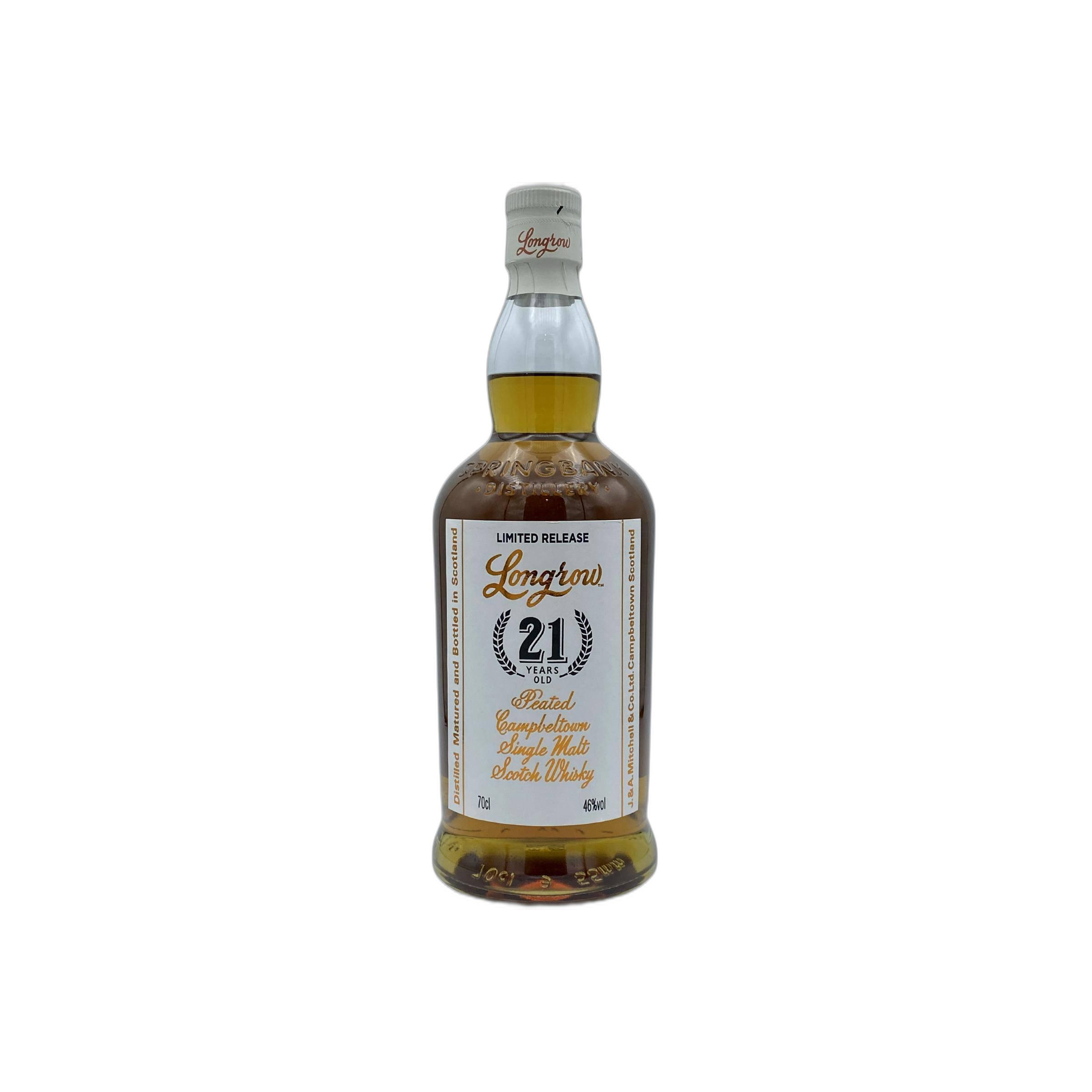 Longrow 21 Years Single Malt Whisky