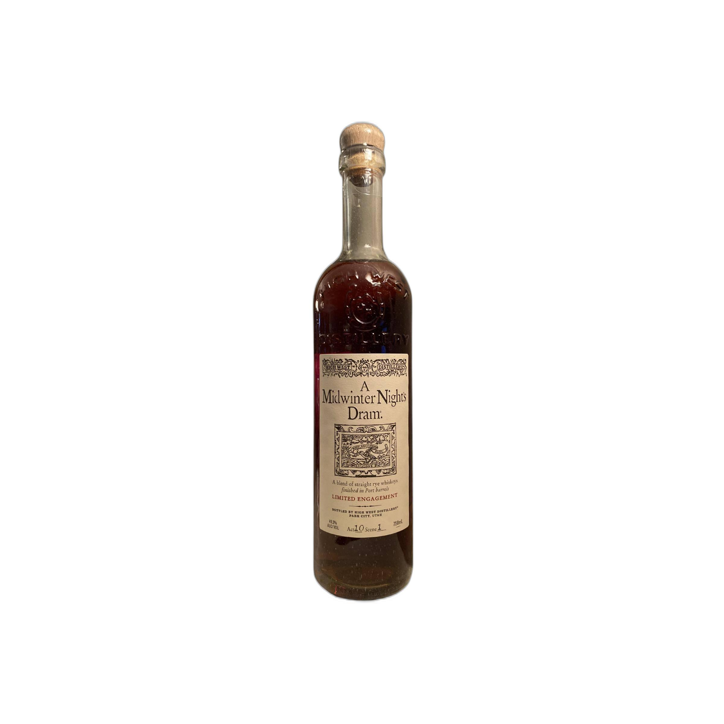 High West Rye Whisky