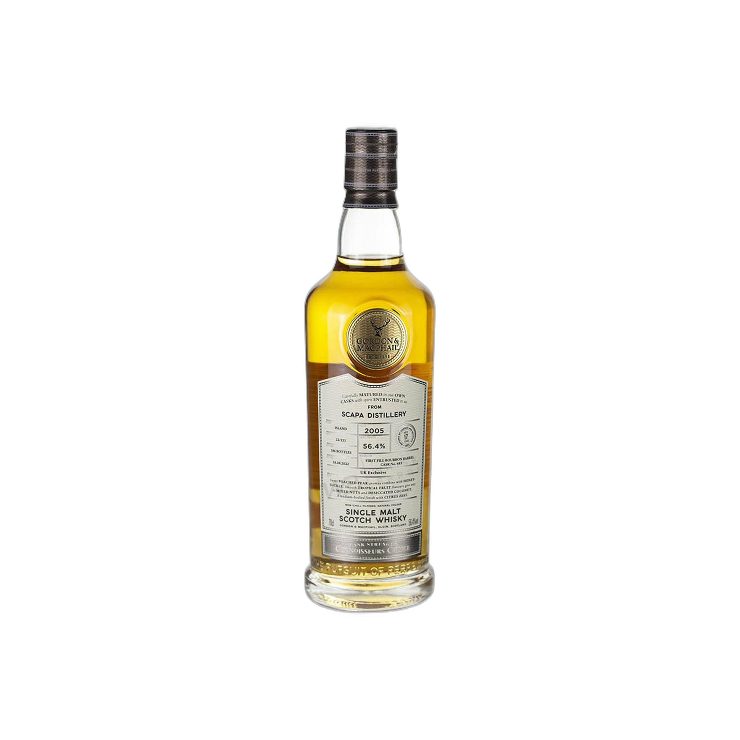Scapa Connoisseurs Choice - Cask Strength 2005 17 Years Single Malt Whisky