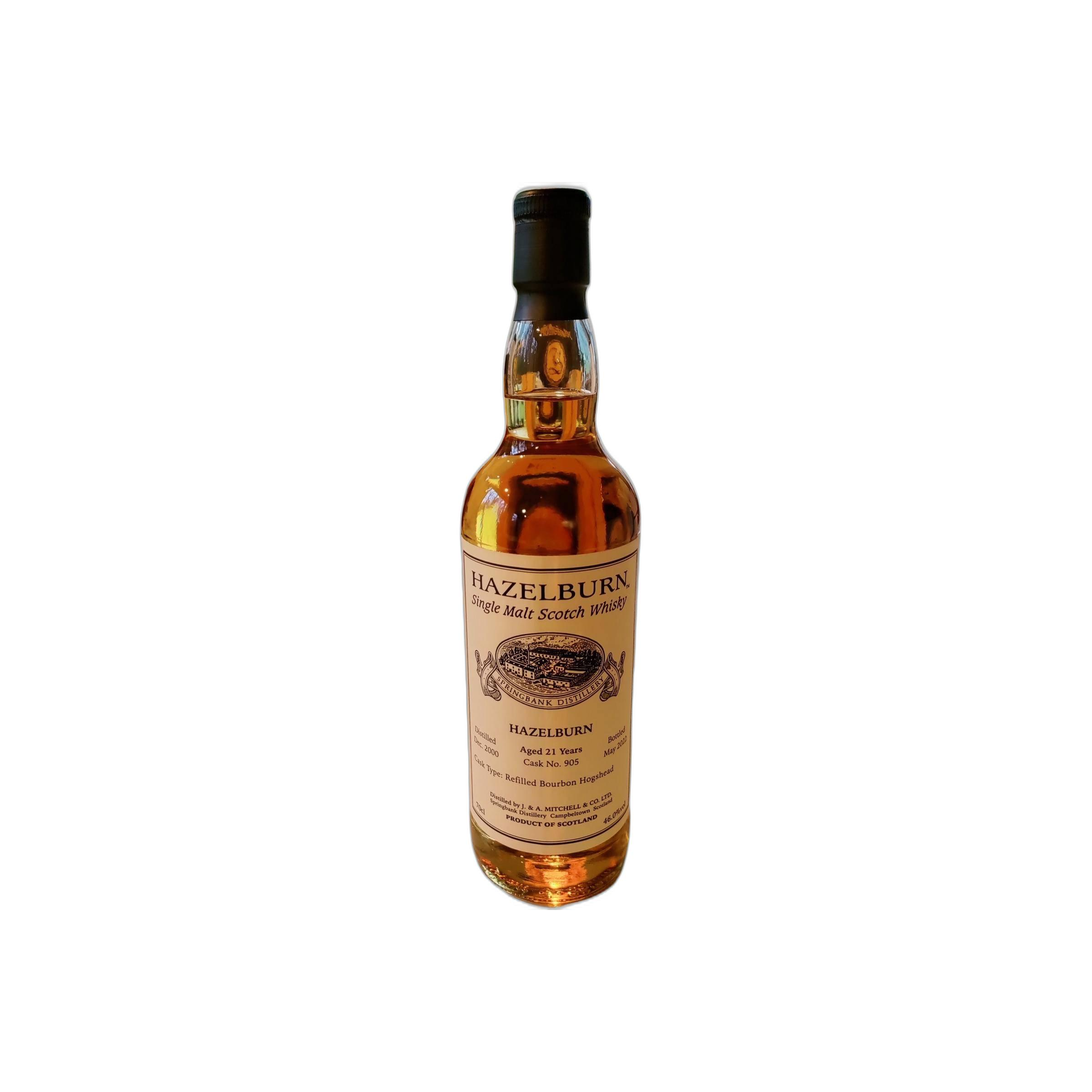 Hazelburn Private Bottling 2000 21 Years Single Malt Whisky