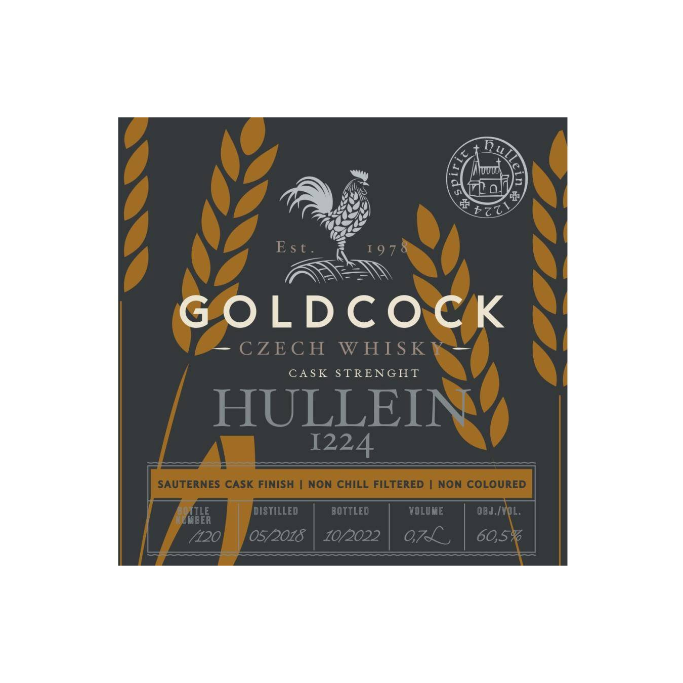 Gold Cock 2018 4 Years Single Malt Whisky 3