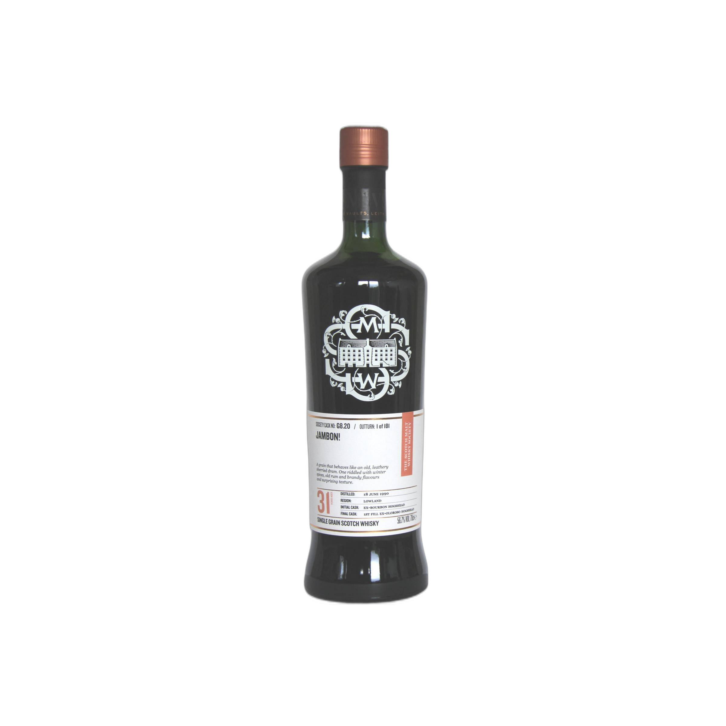 The Scotch Malt Whisky Society 1990 31 Years Single Grain Whisky