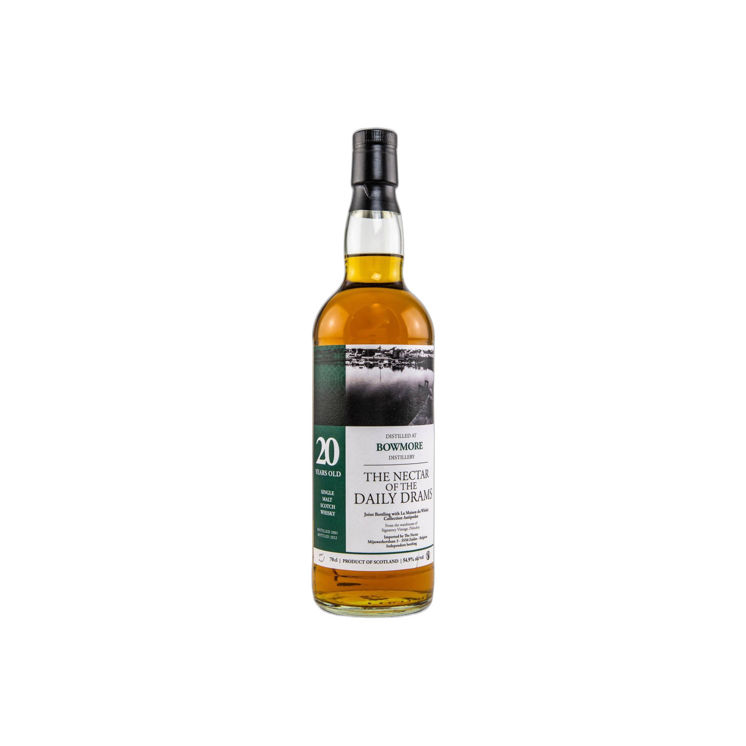 Bowmore 2001 20 Years Single Malt Whisky