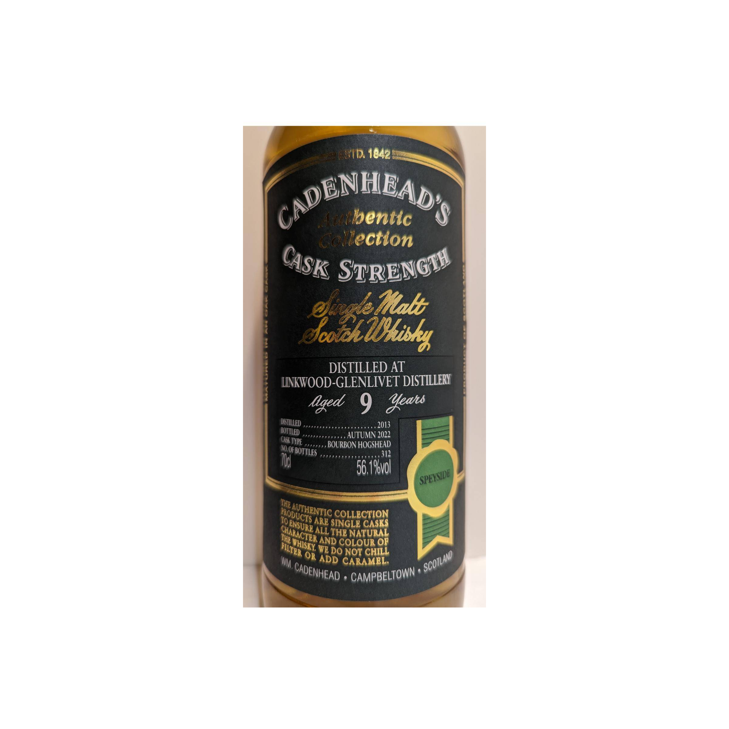 Linkwood Authentic Collection 2013 9 Years Single Malt Whisky 3