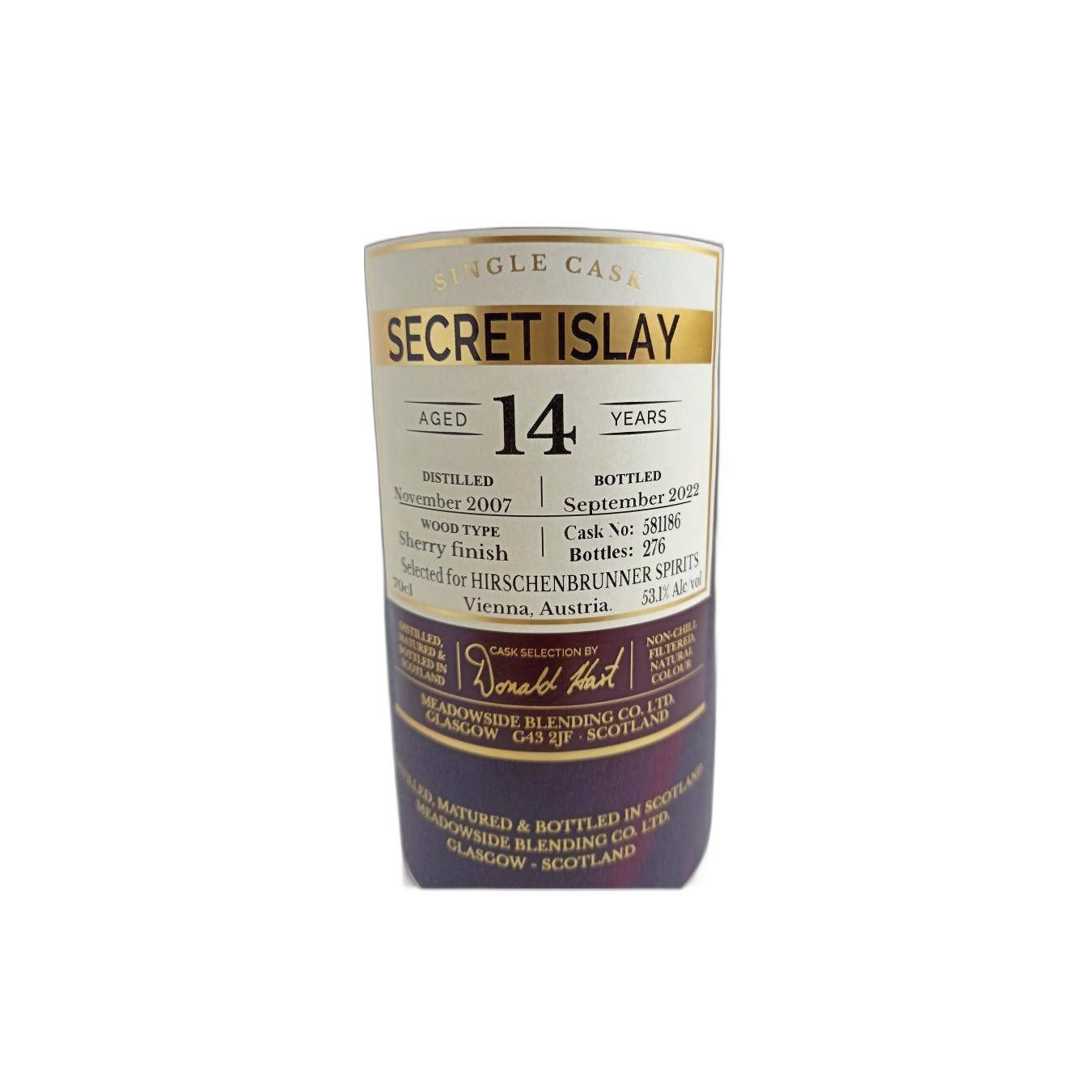 Meadowside Blending Single Cask 2007 14 Years Single Malt Whisky 3