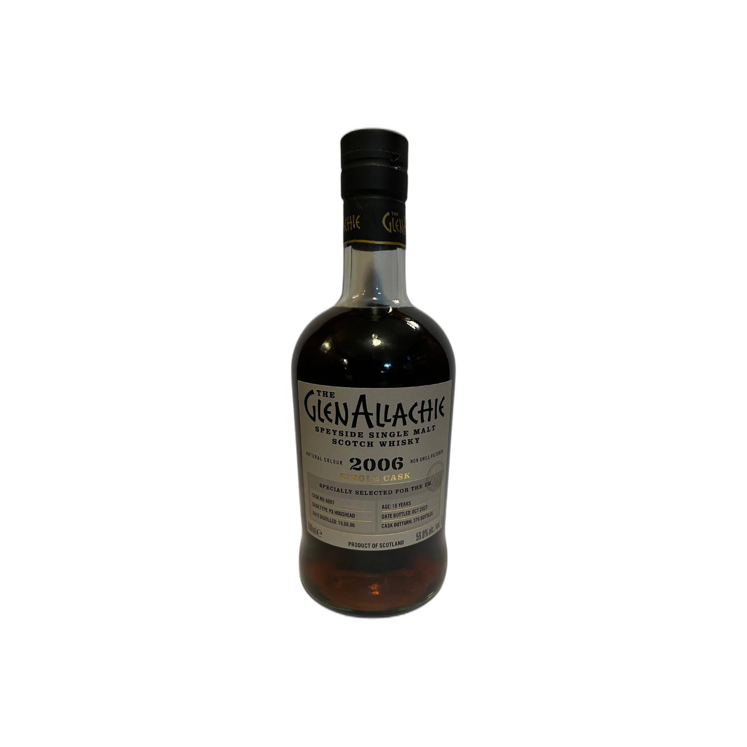 The GlenAllachie Single Cask 2006 16 Years Single Malt Whisky