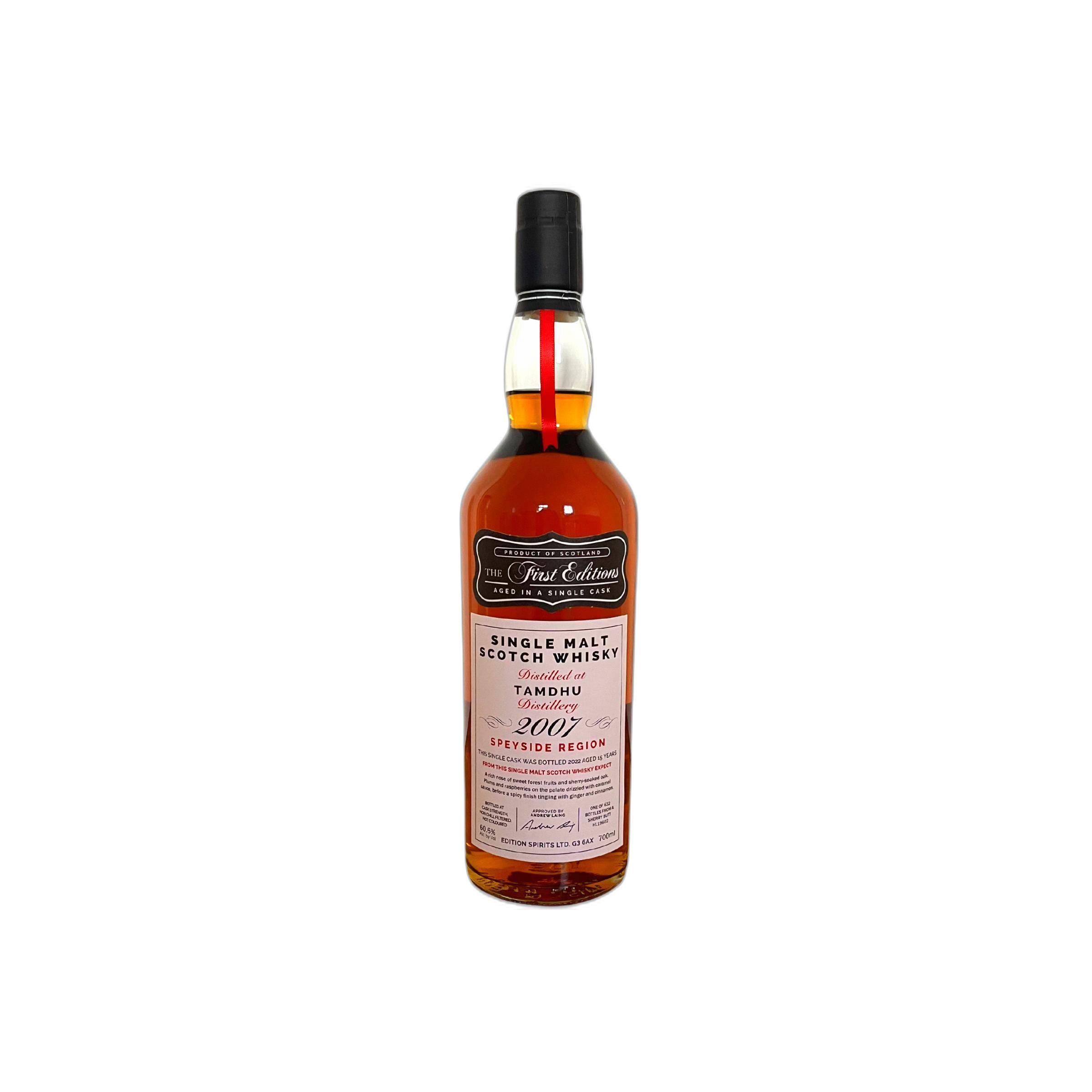 Tamdhu The First Editions 2007 15 Years Single Malt Whisky