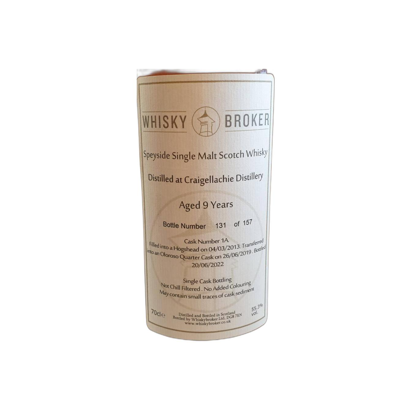 Craigellachie 2013 9 Years Single Malt Whisky 2