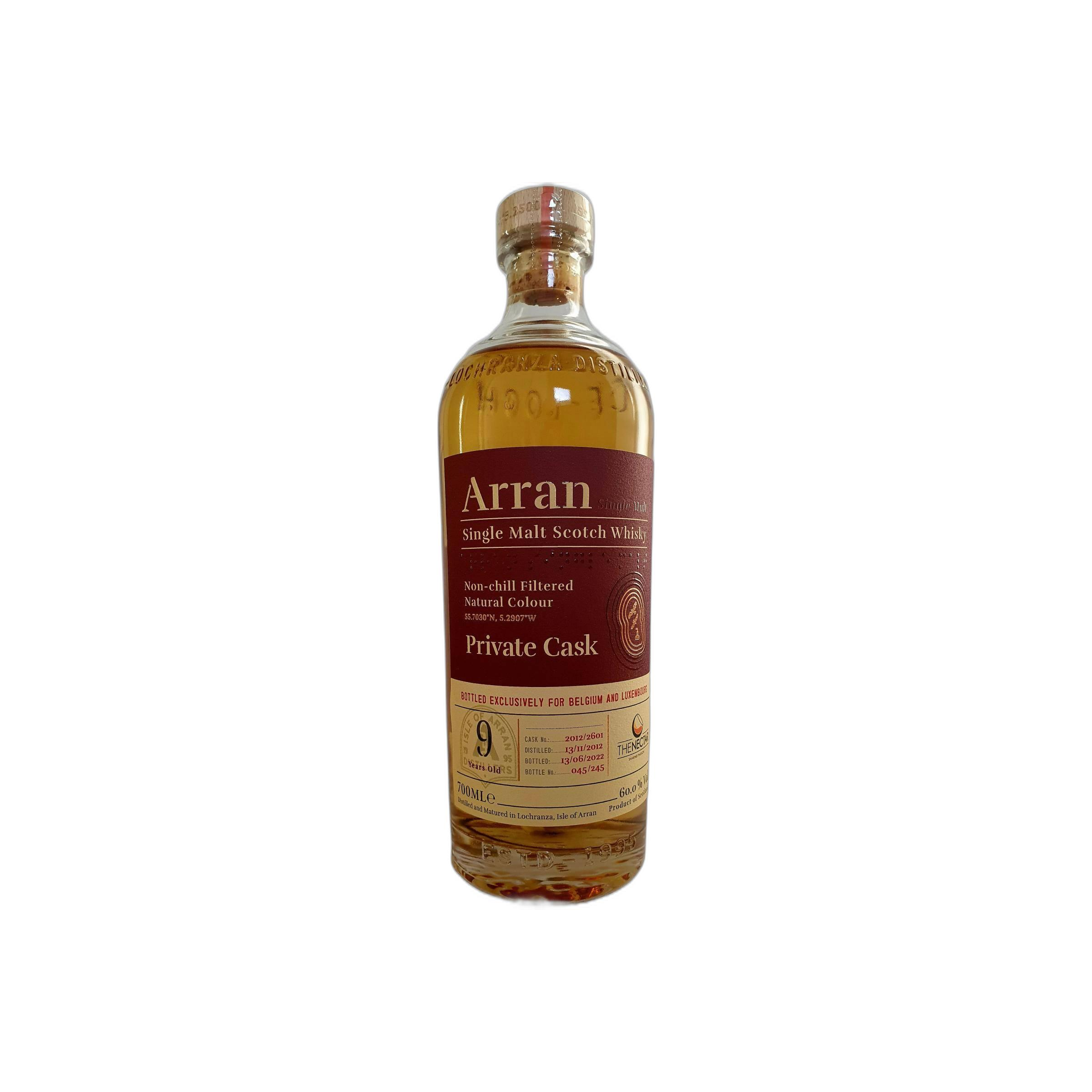 Arran Private Cask 2012 9 Years Single Malt Whisky