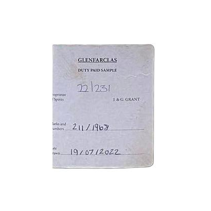 Glenfarclas 1968 54 Years Single Malt Whisky