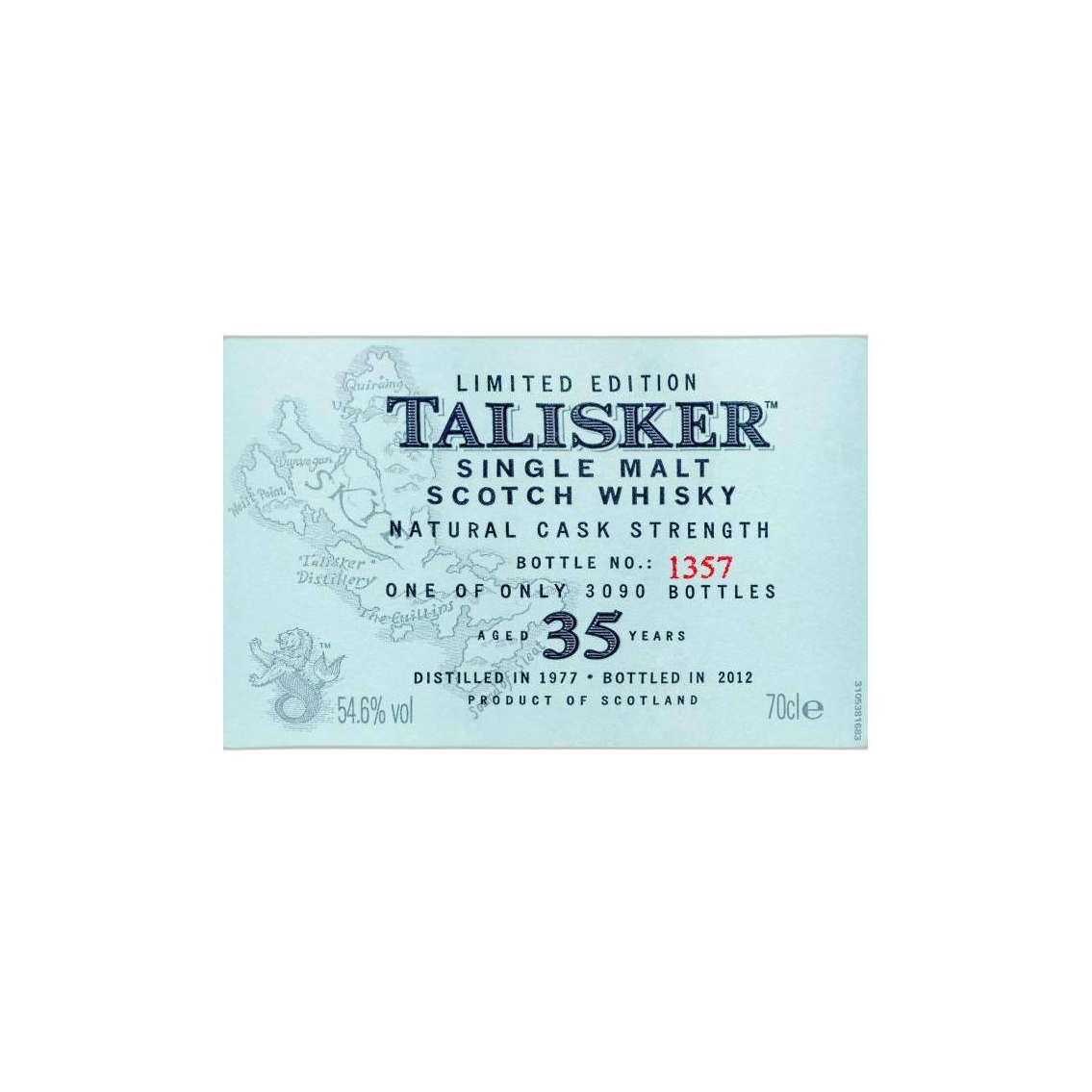 Talisker 1977 35 Years Single Malt Whisky 3