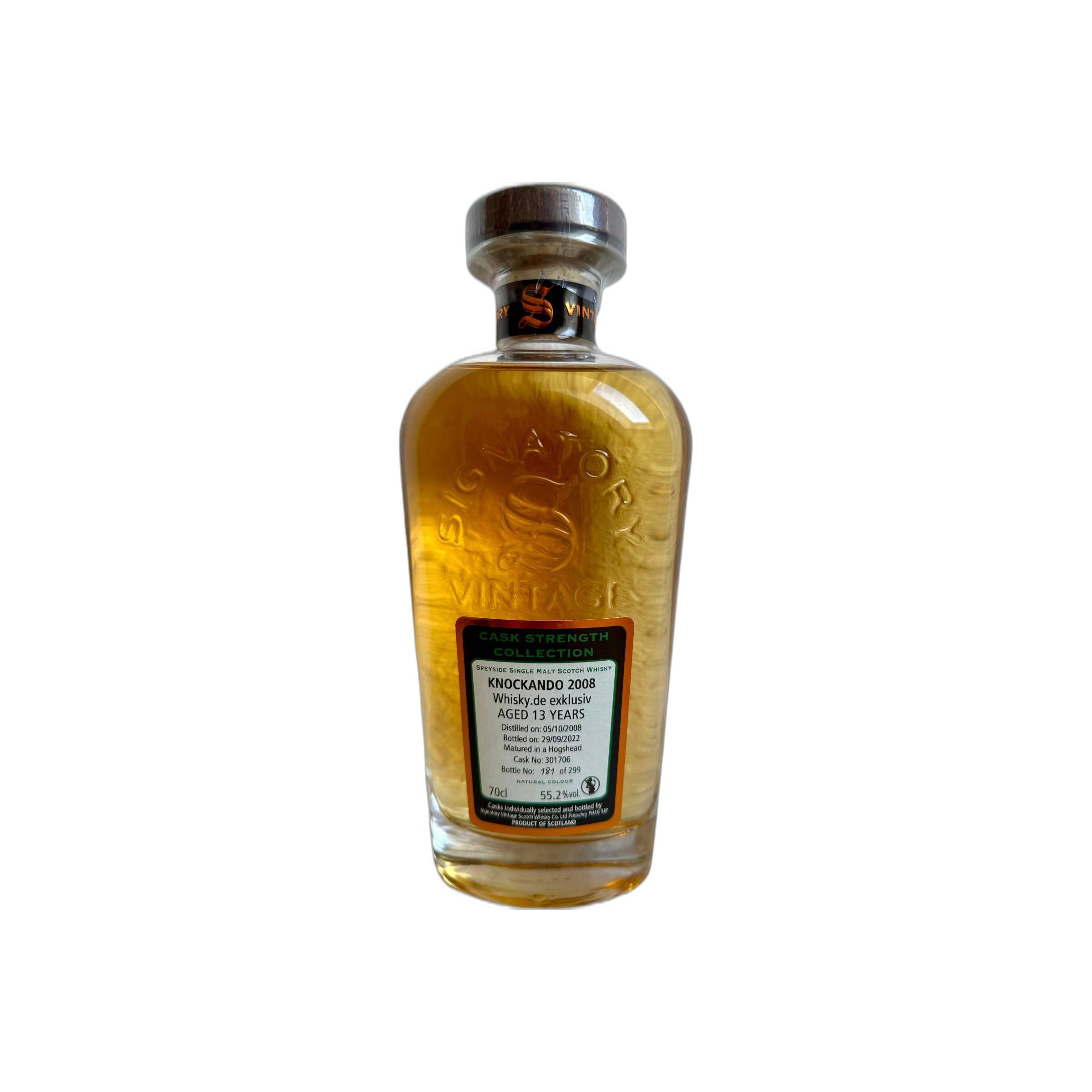 Knockando Cask Strength Collection 2008 13 Years Single Malt Whisky