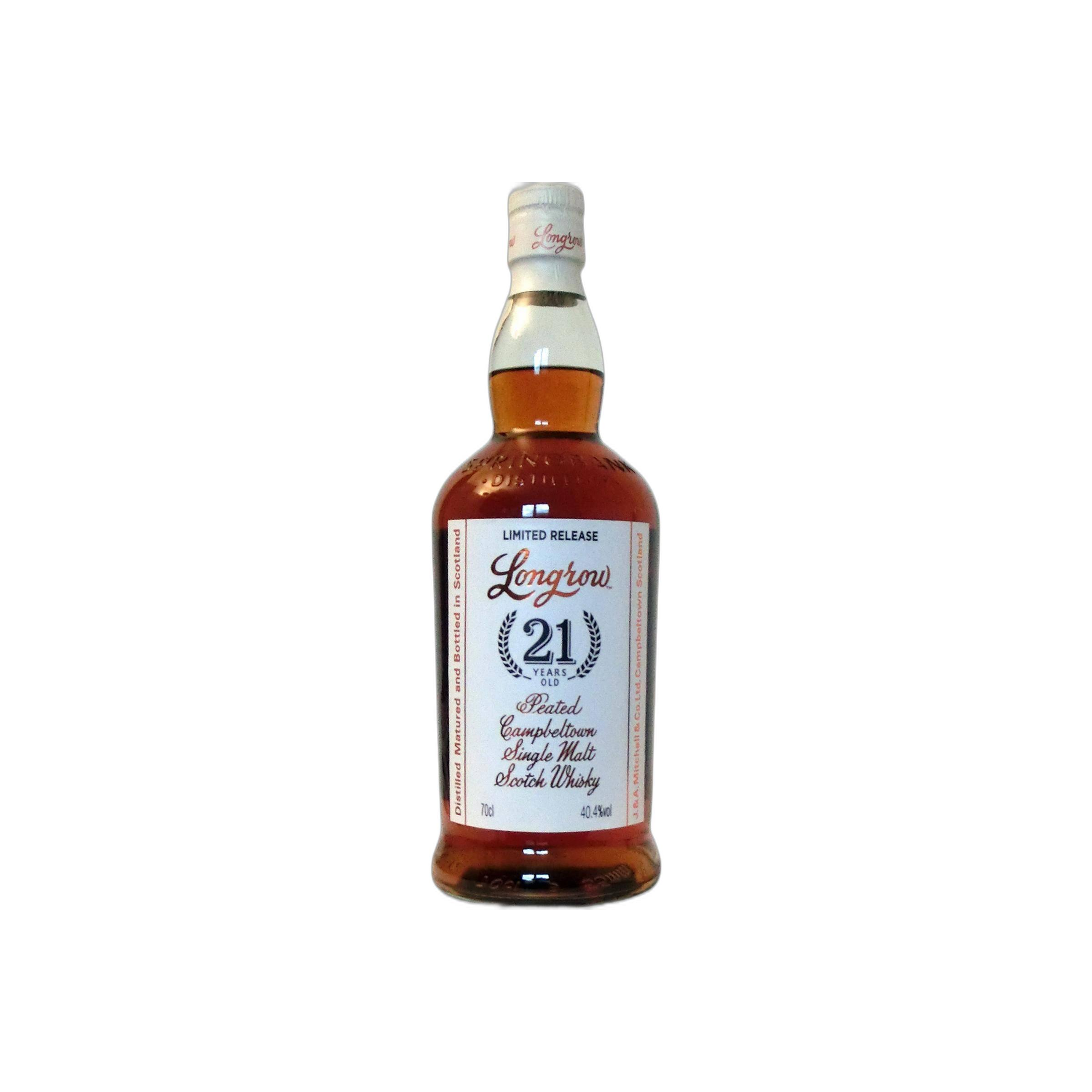 Longrow Single Cask 21 Years Single Malt Whisky