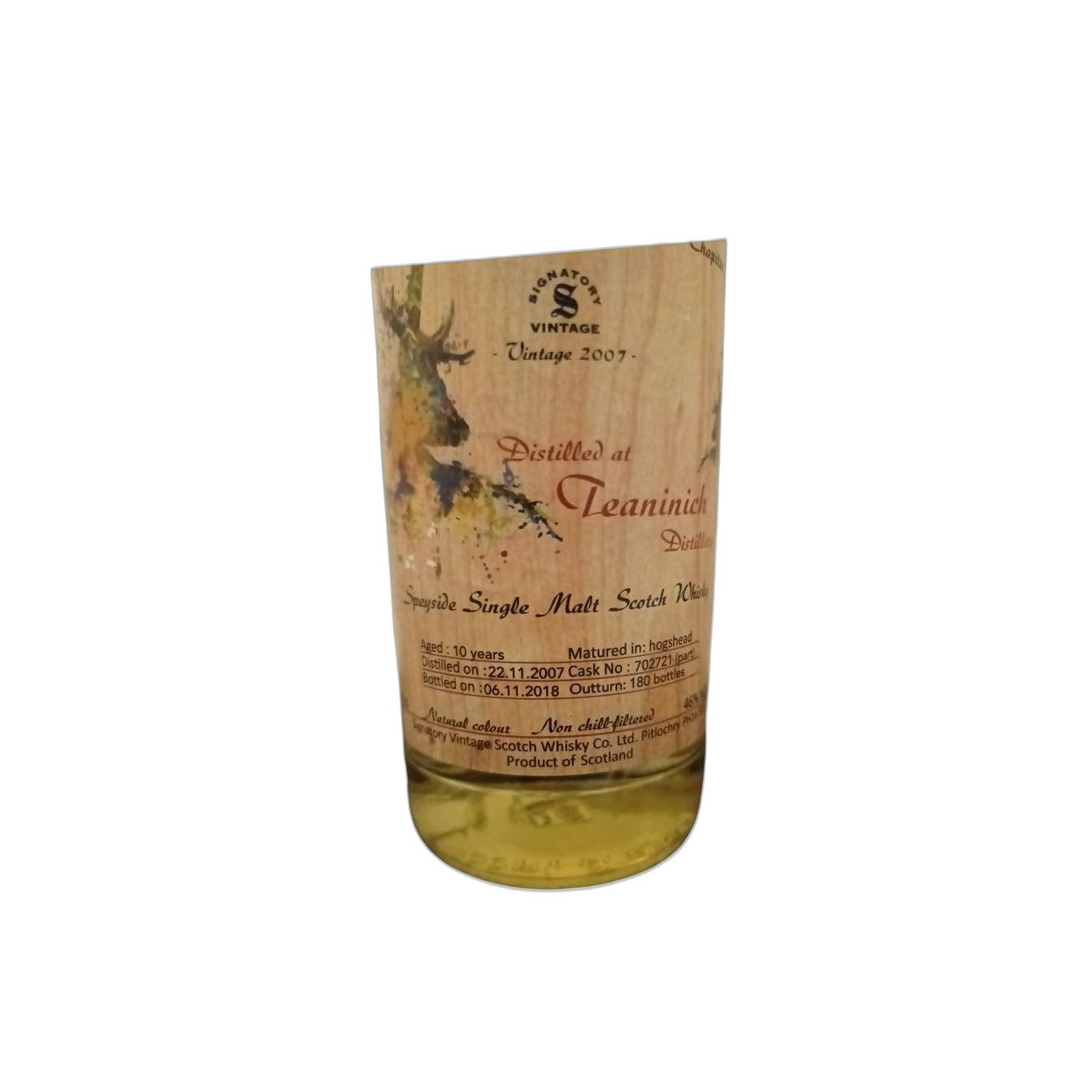 Teaninich 2007 10 Years Single Malt Whisky 2