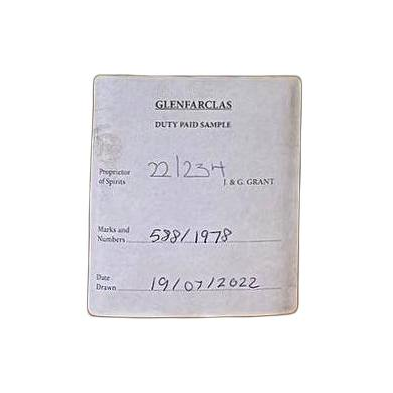 Glenfarclas 1978 44 Years Single Malt Whisky