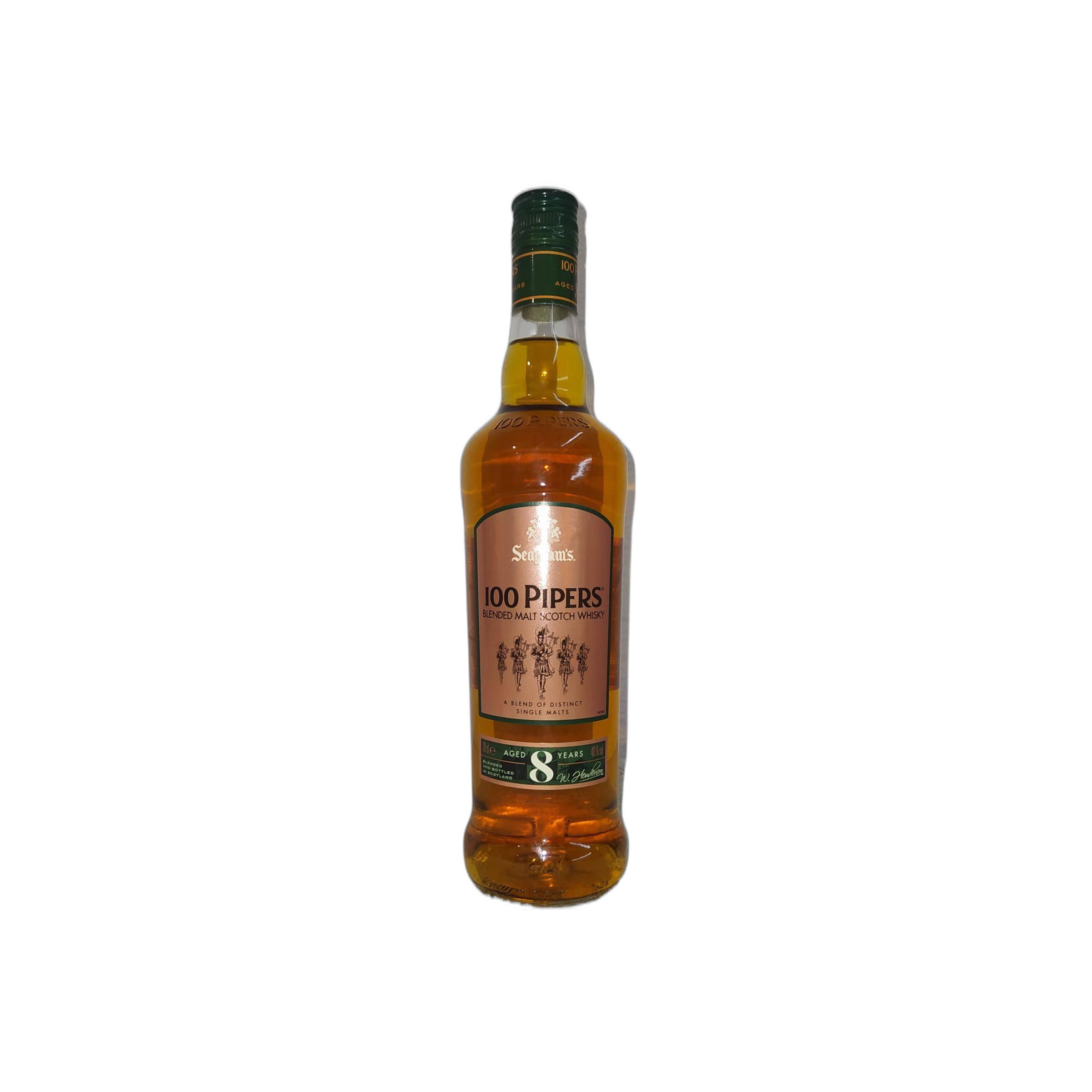 100 Pipers 8 Years Blended Malt Whisky