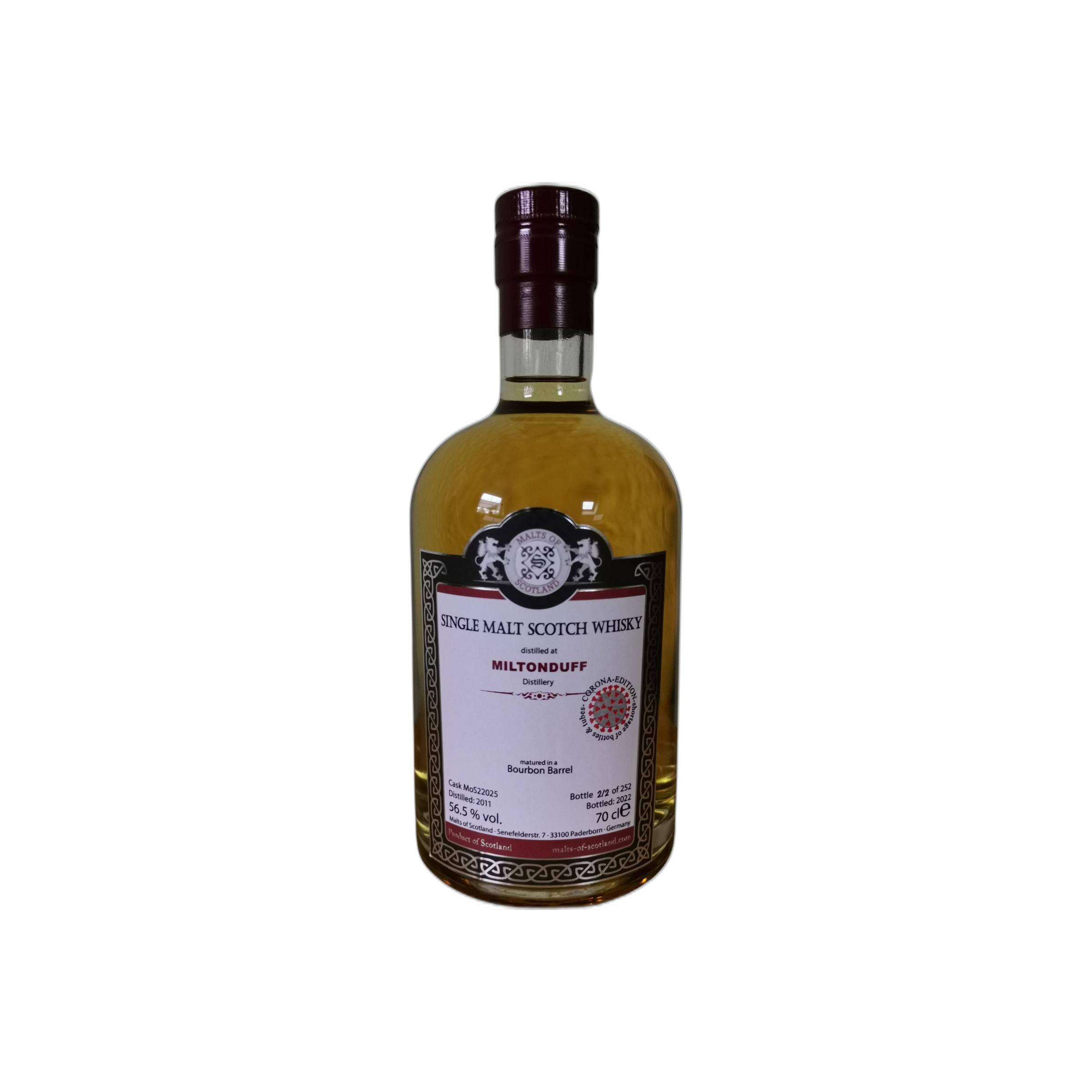 Miltonduff 2011 11 Years Single Malt Whisky