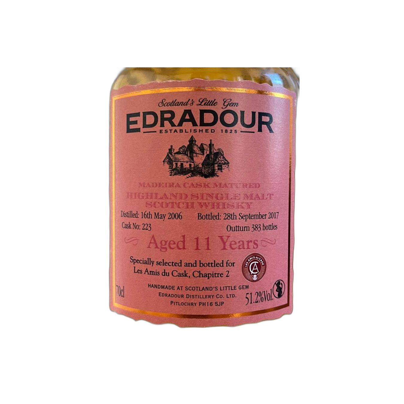 Edradour 2006 11 Years Single Malt Whisky 2