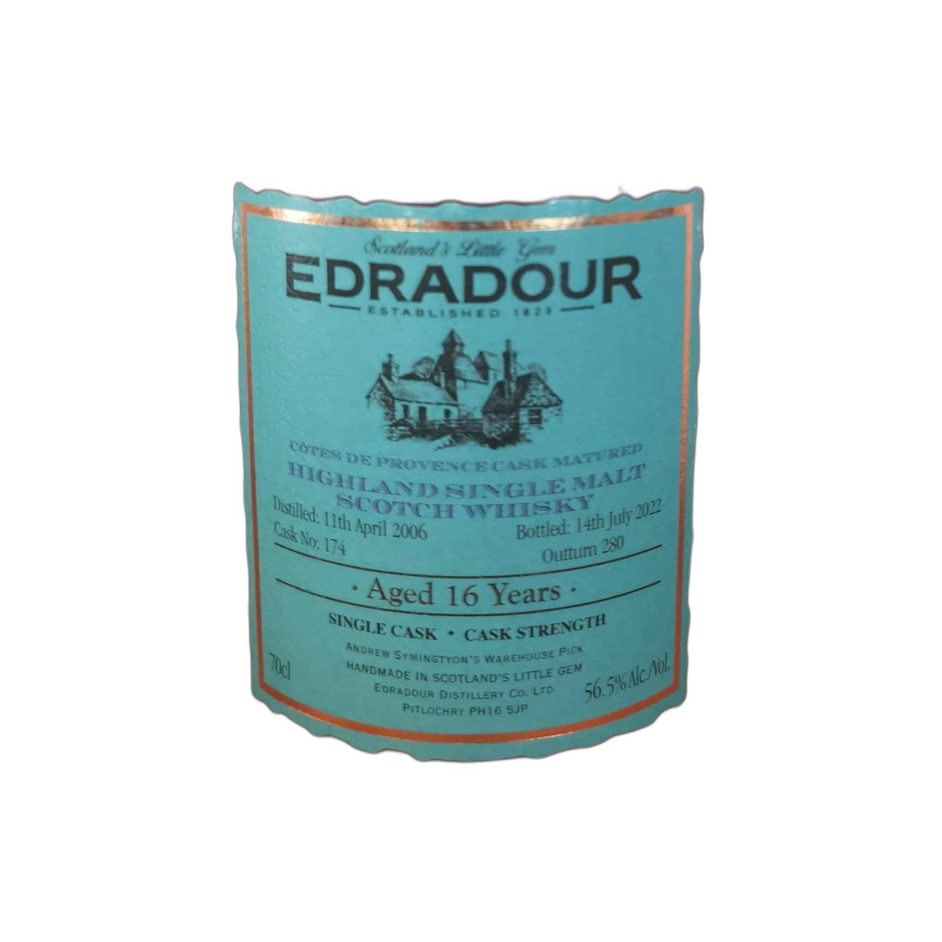 Edradour 2006 16 Years Single Malt Whisky 2