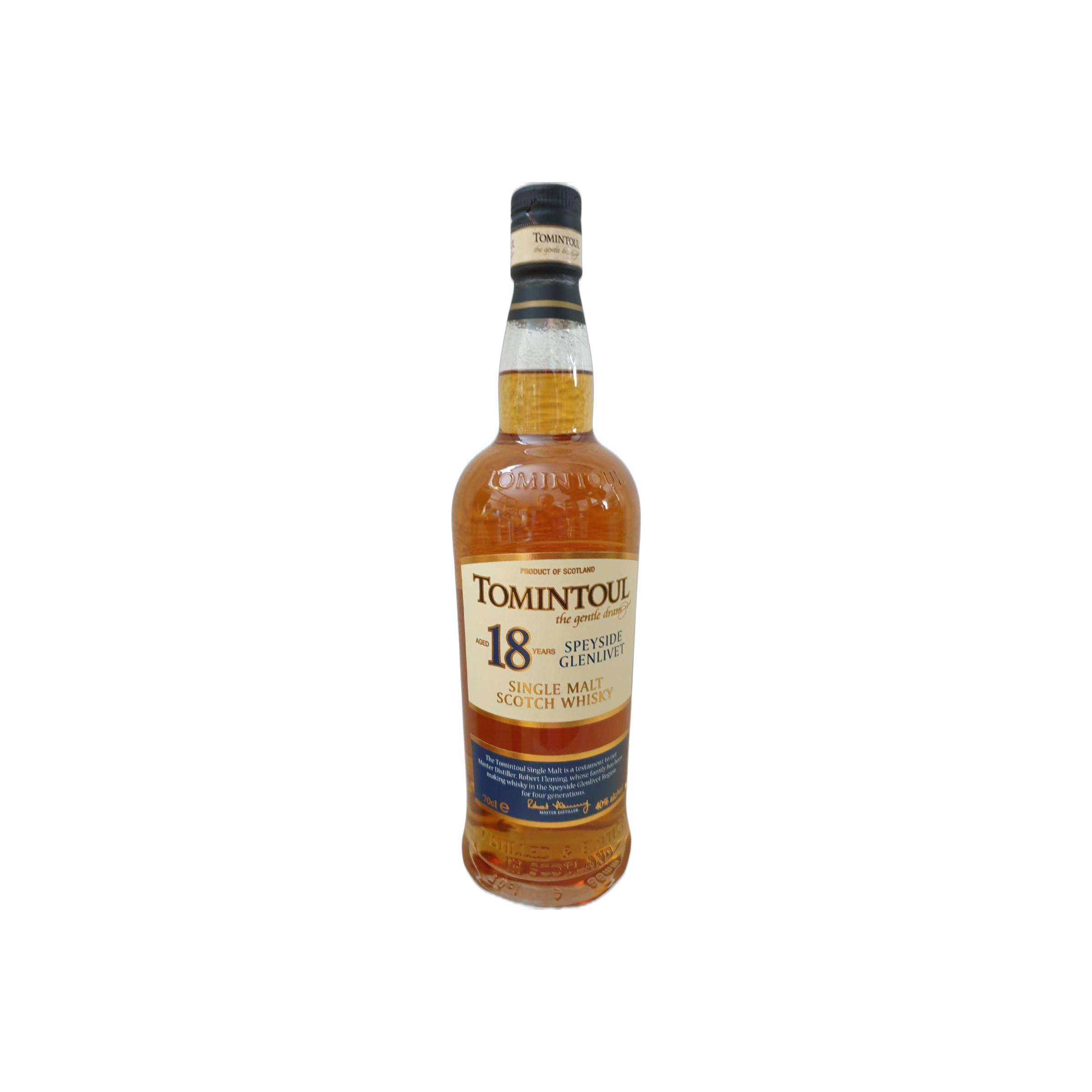 Tomintoul 18 Years Single Malt Whisky