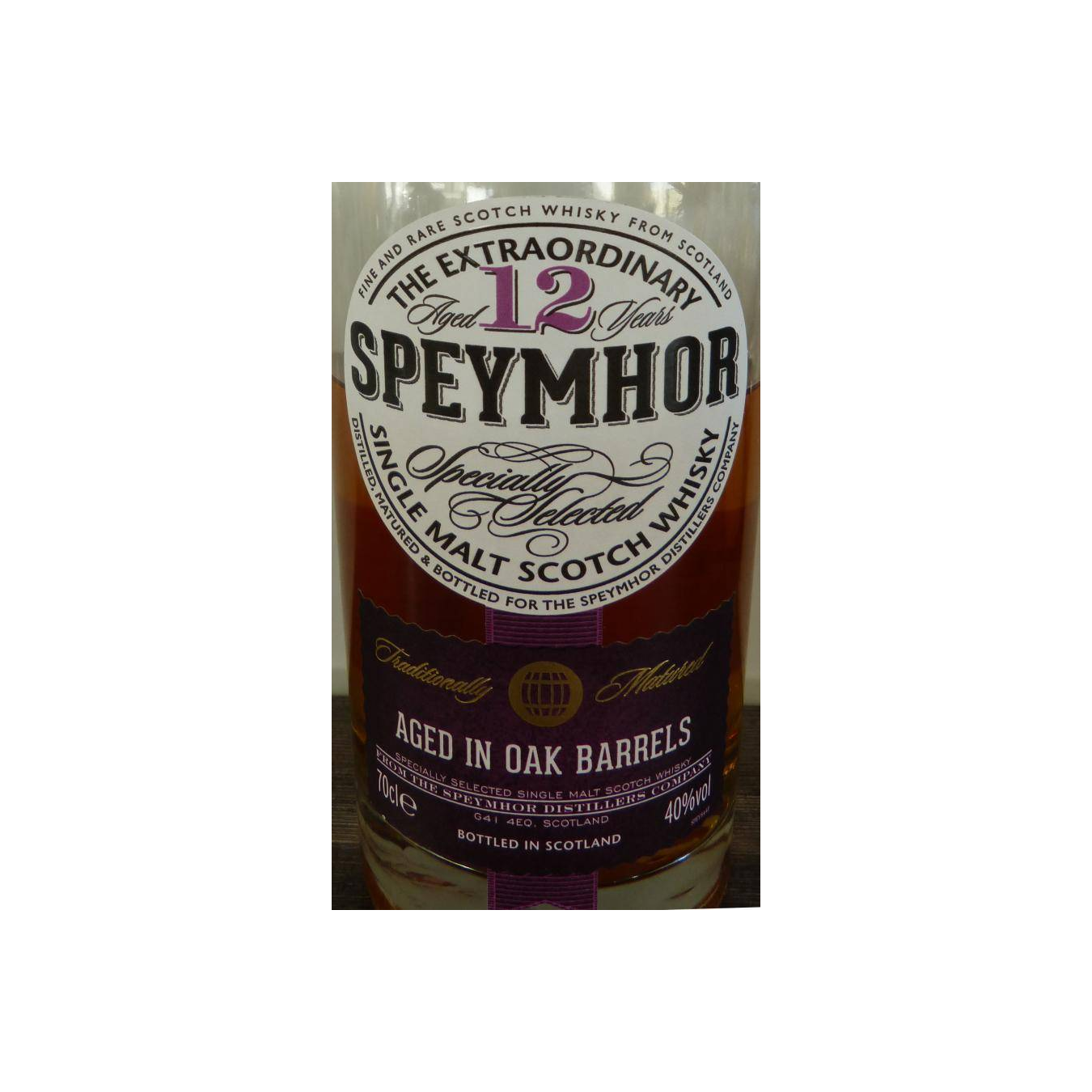 Speymhor 12-year-old TGWC