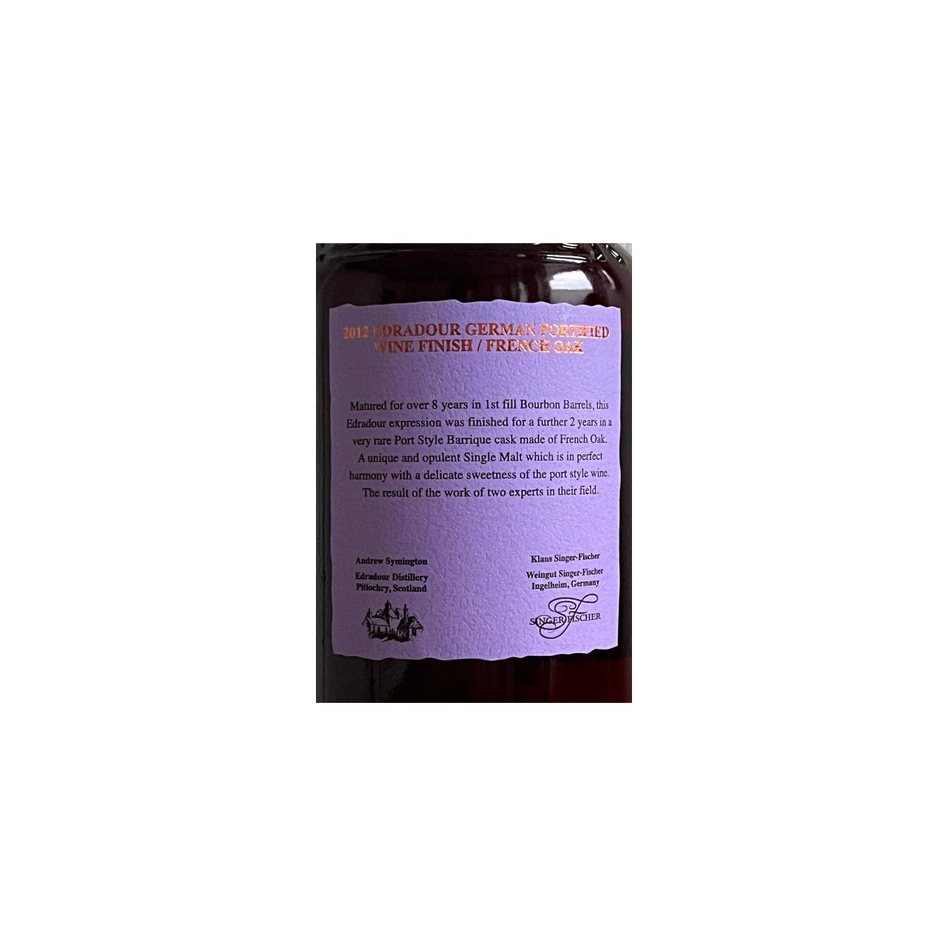 Edradour 2012 10 Years Single Malt Whisky 3