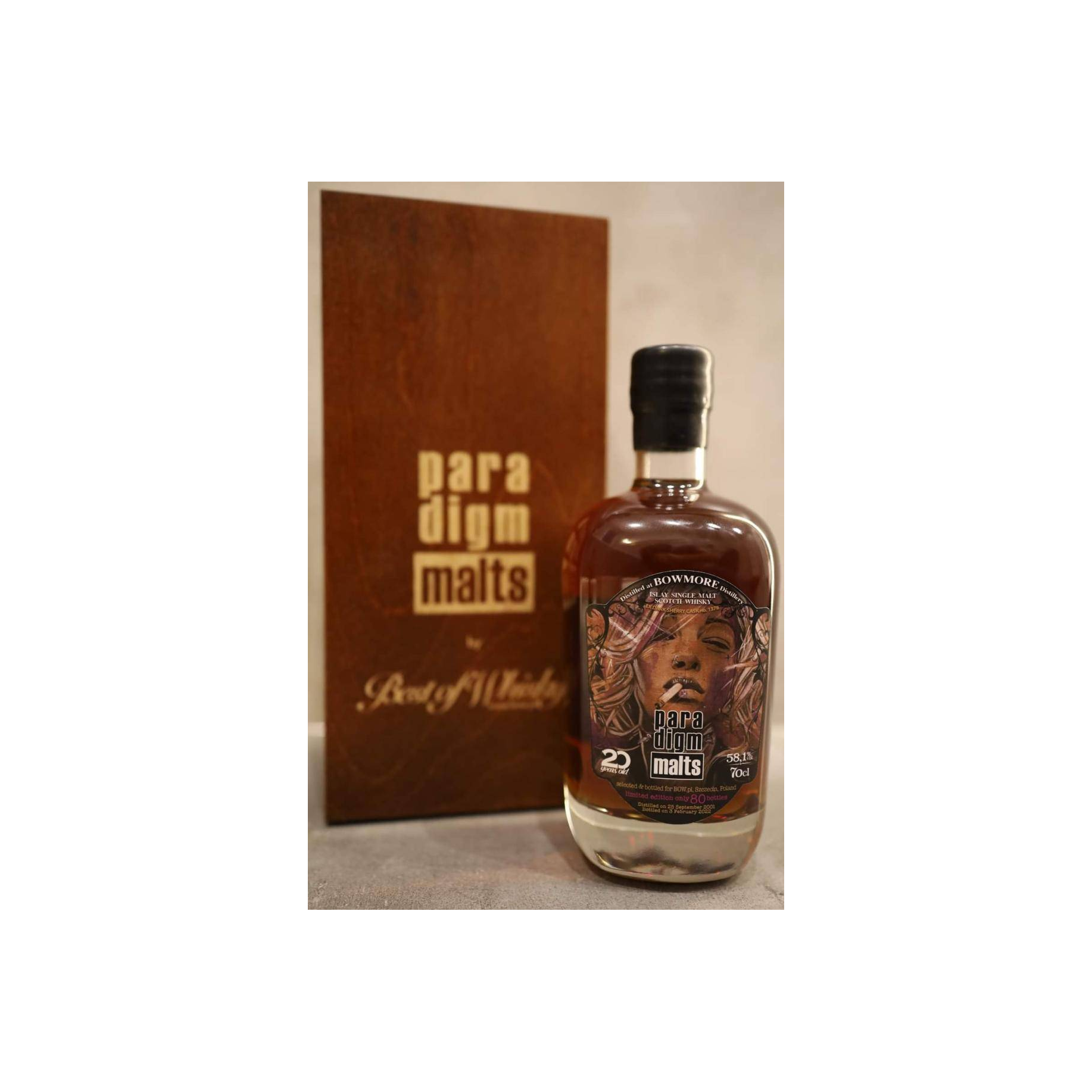 Bowmore 2001 20 Years Single Malt Whisky 3