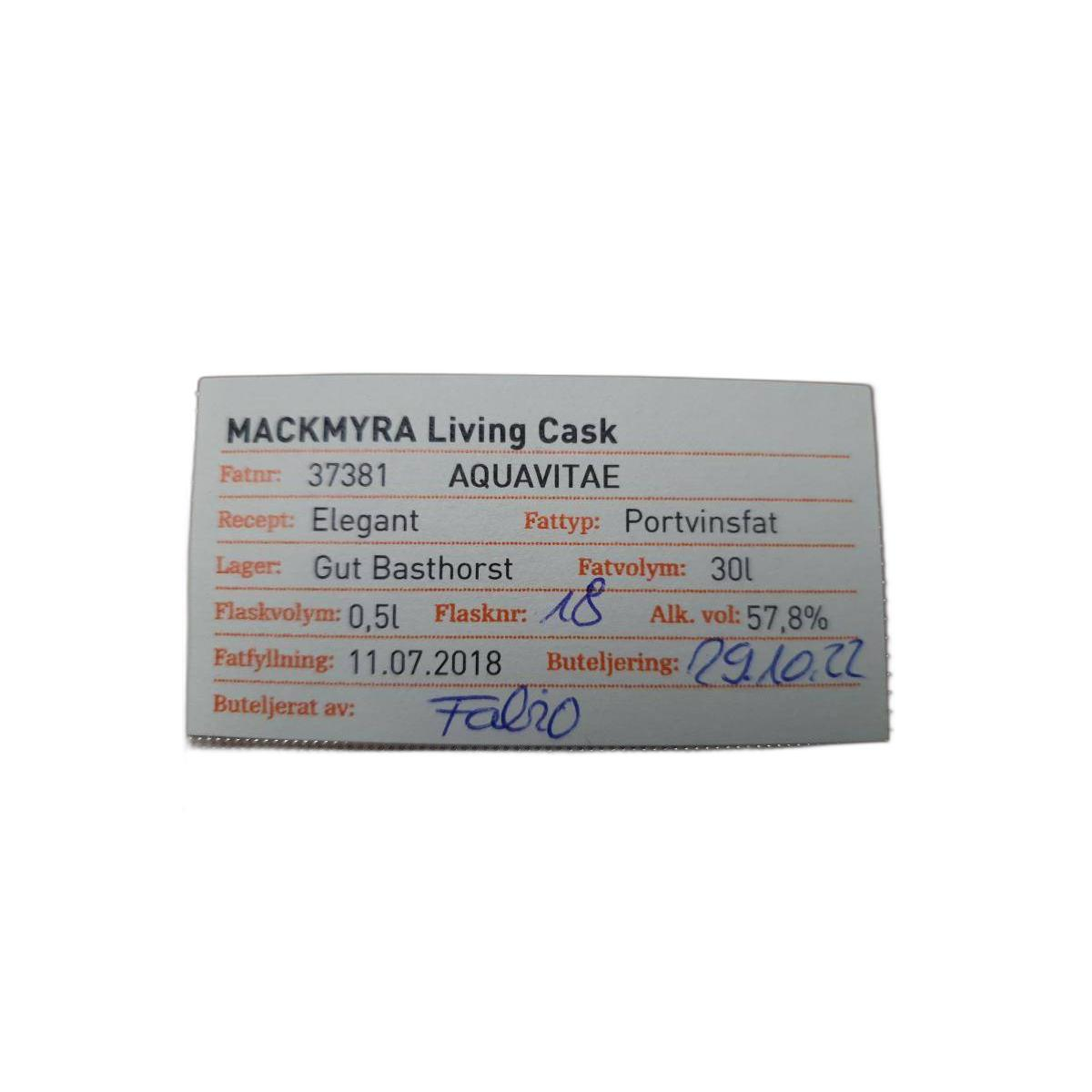 Mackmyra 2018 4 Years Single Malt Whisky 2