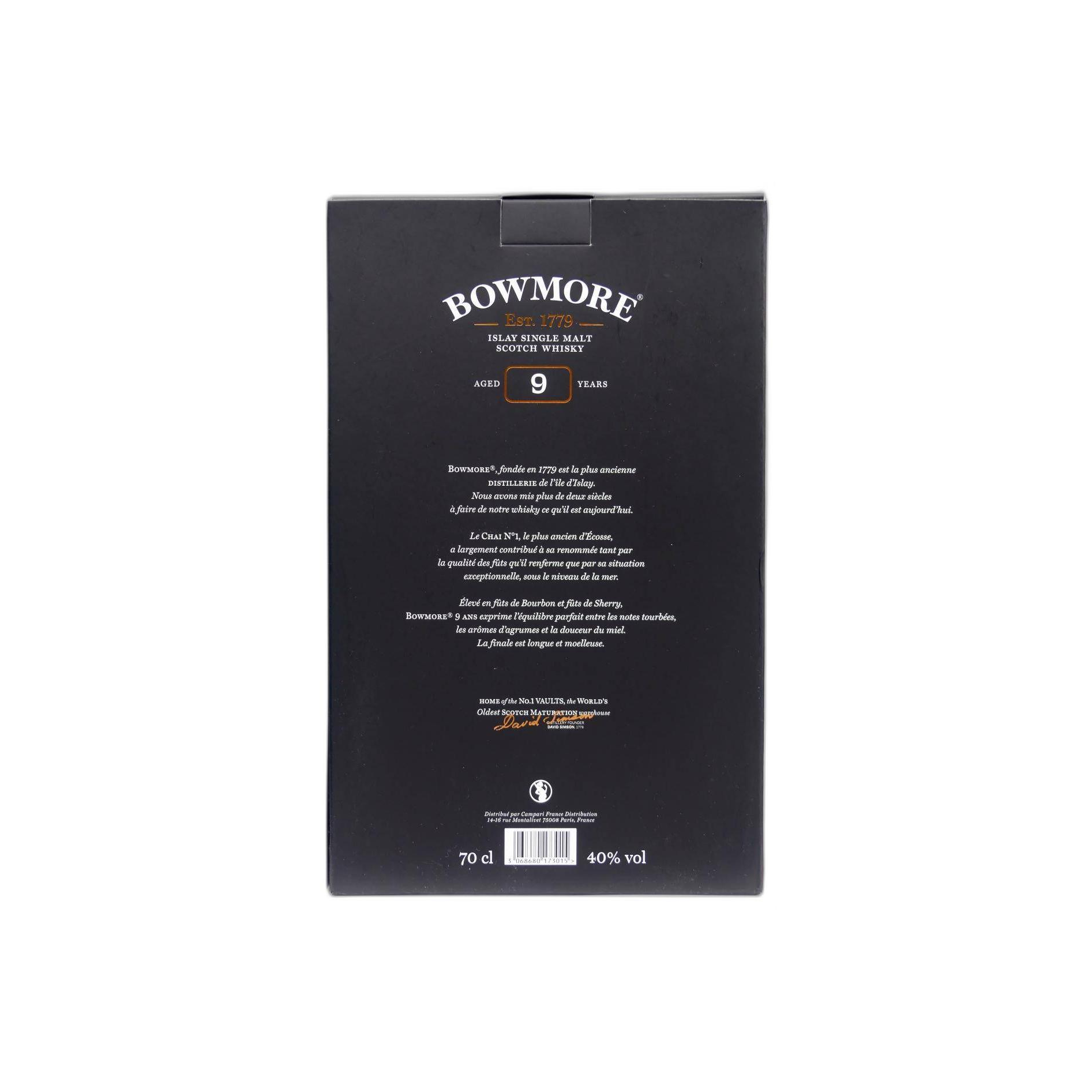 Bowmore 9 Years Single Malt Whisky 3