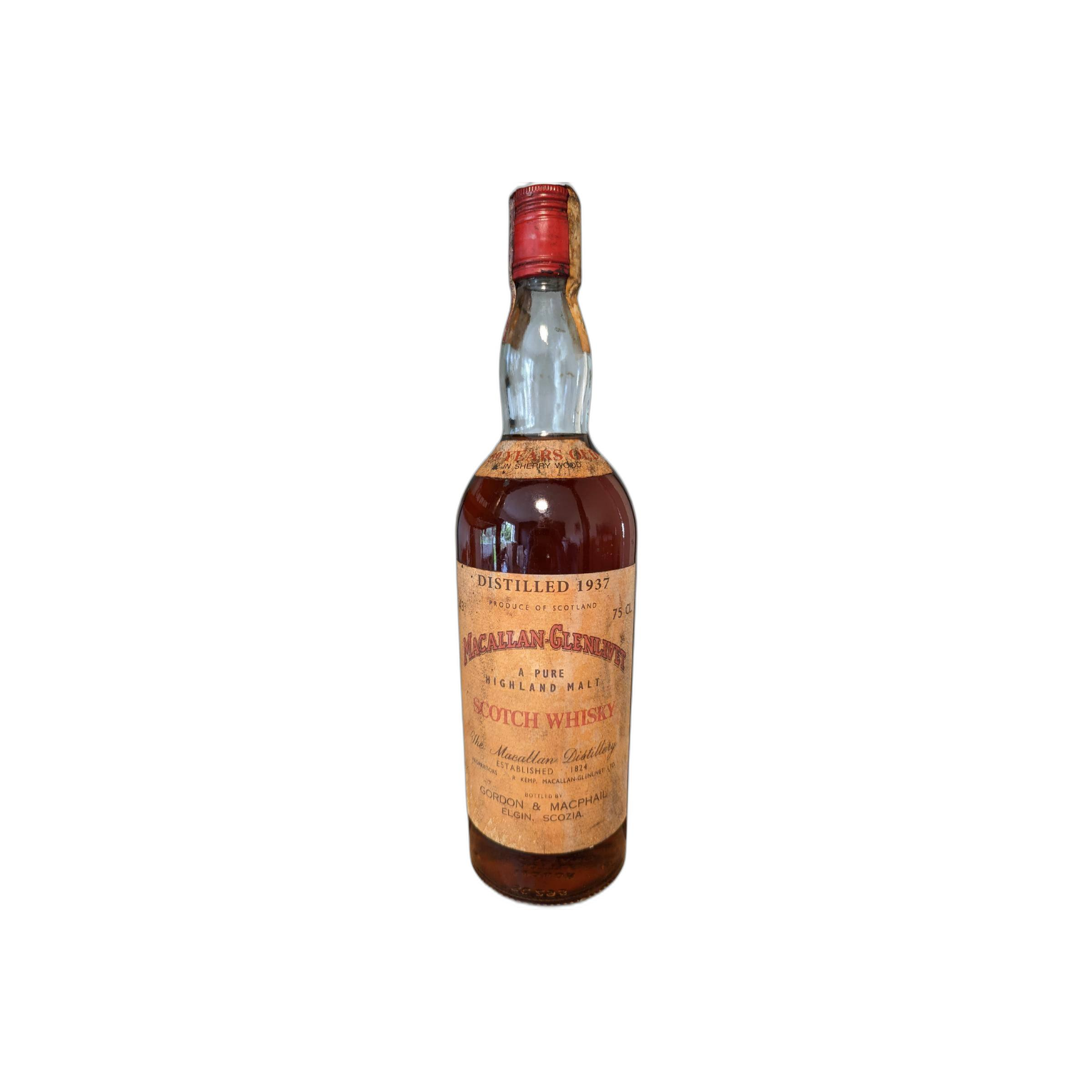 The Macallan 1937 39 Years Single Malt Whisky