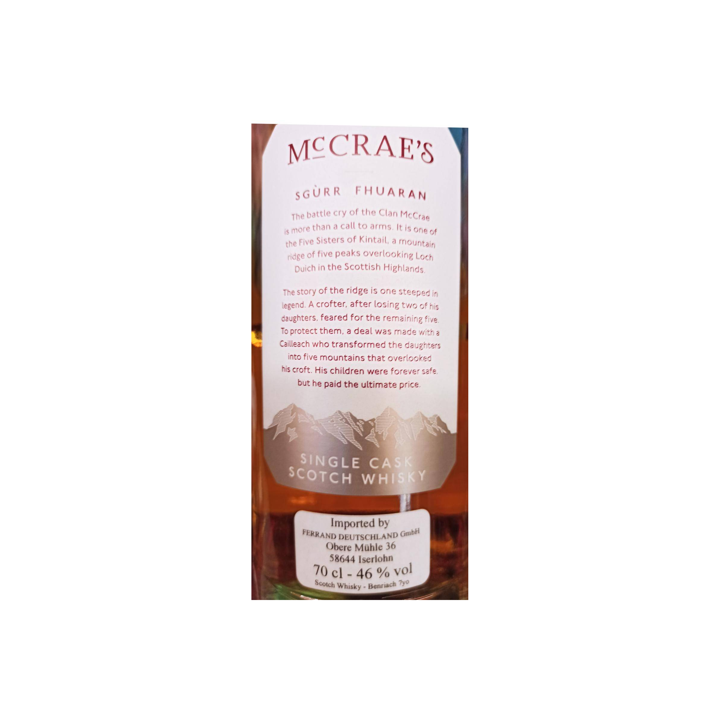 BenRiach 2014 7 Years Single Malt Whisky 2