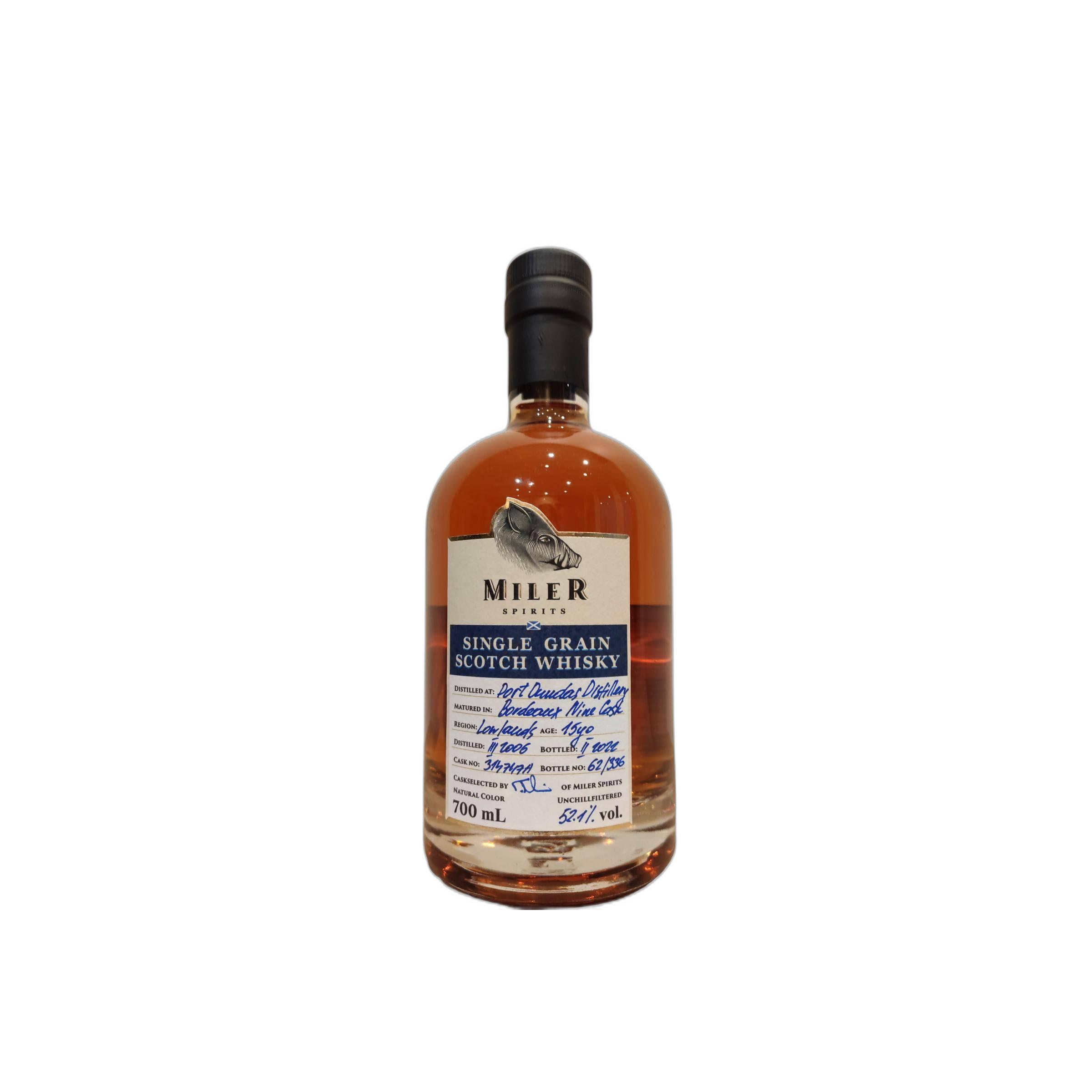 Port Dundas 2006 15 Years Single Malt Whisky