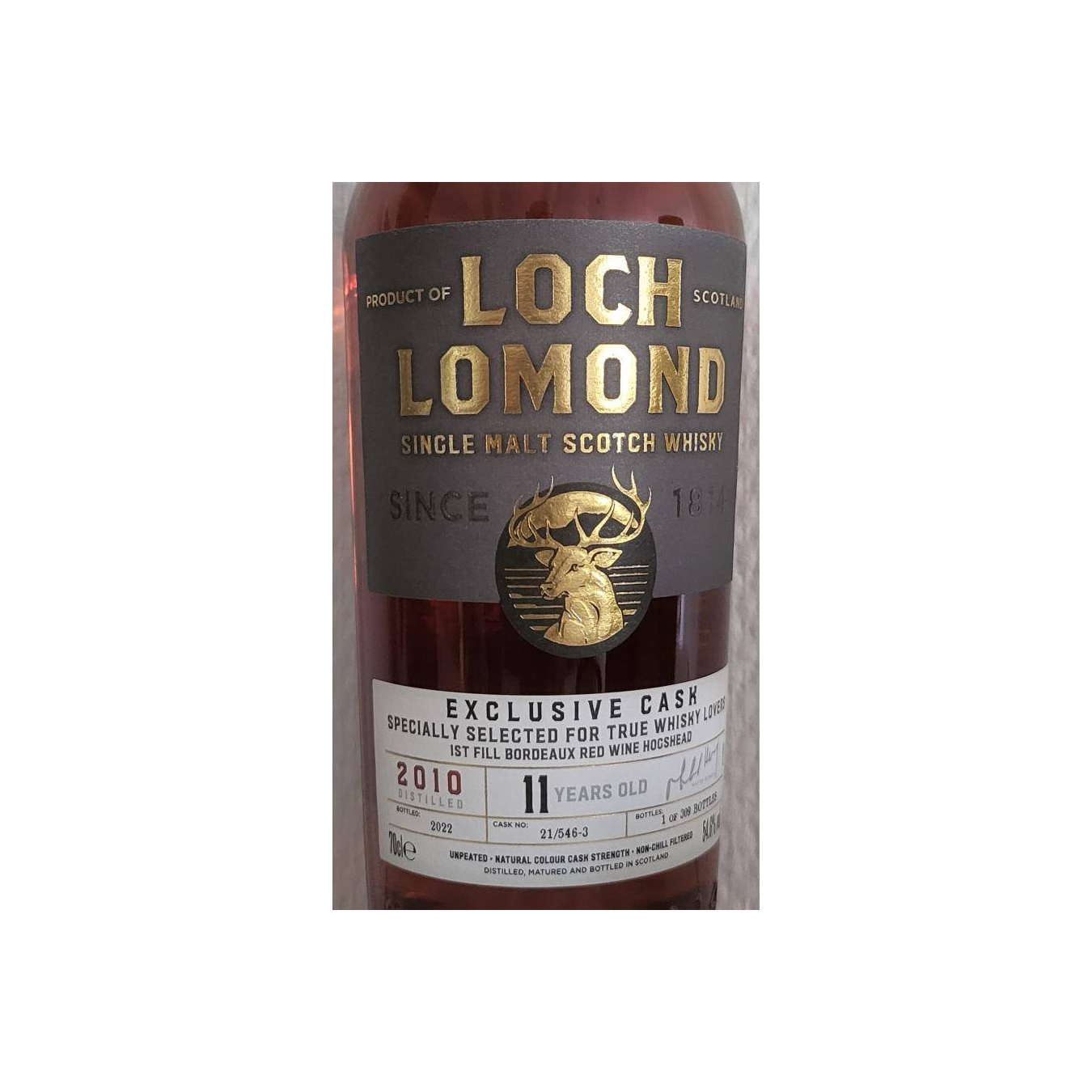 Loch Lomond 2010 11 Years Single Malt Whisky 2