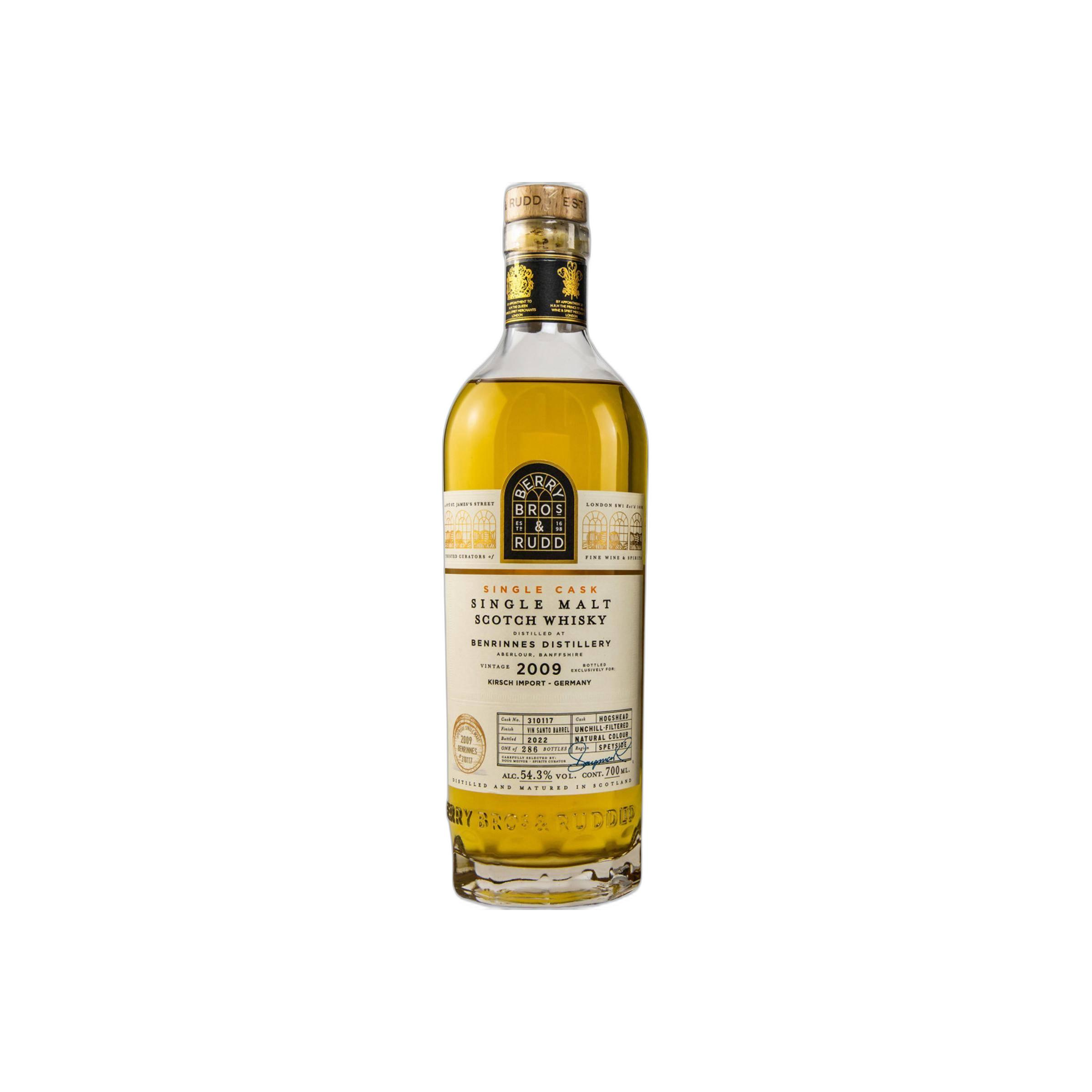Benrinnes Single Cask 2009 13 Years Single Malt Whisky
