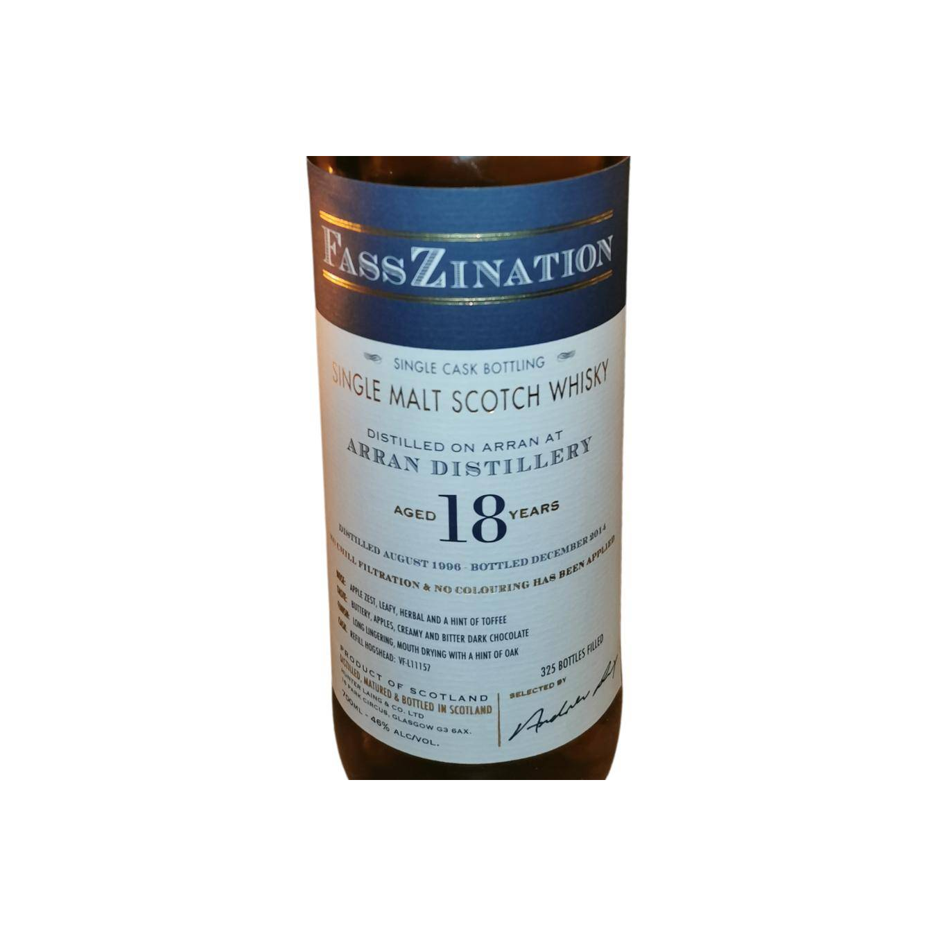 Arran 1996 18 Years Single Malt Whisky