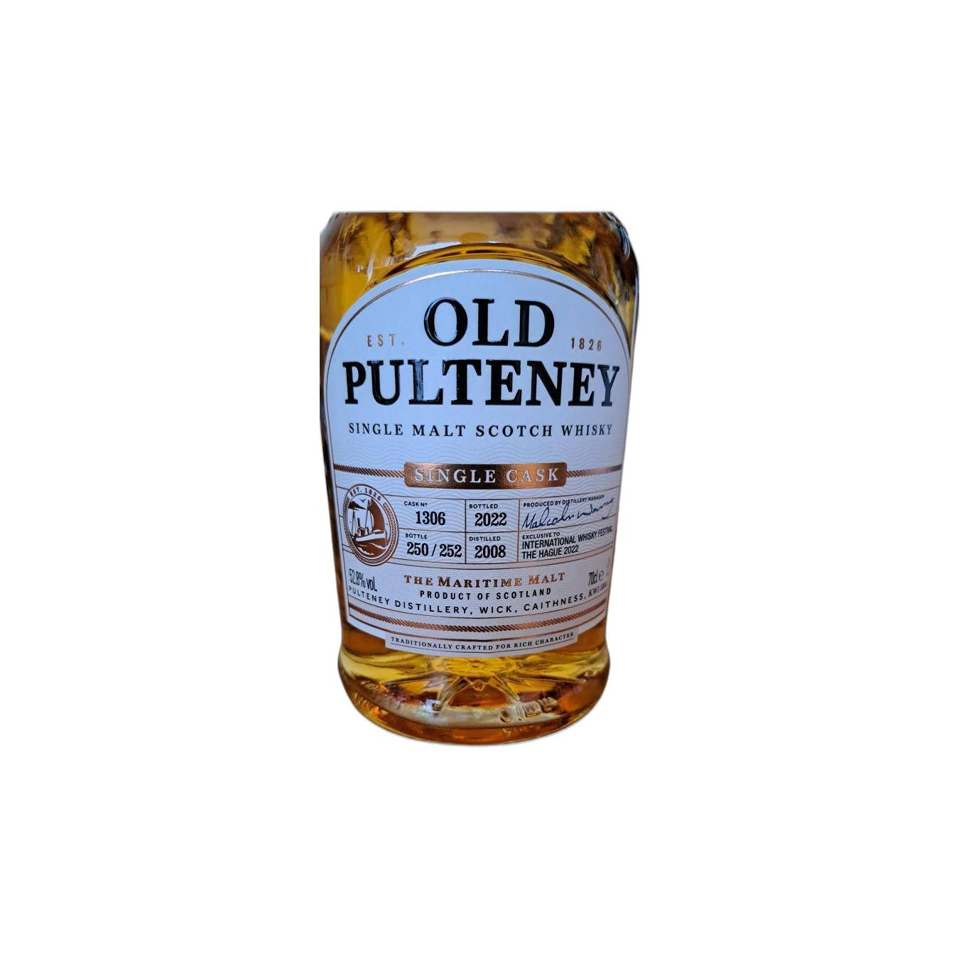 Old Pulteney 2008 14 Years Single Malt Whisky 3