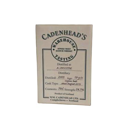 A Speyside Distillery 2003 CA 2