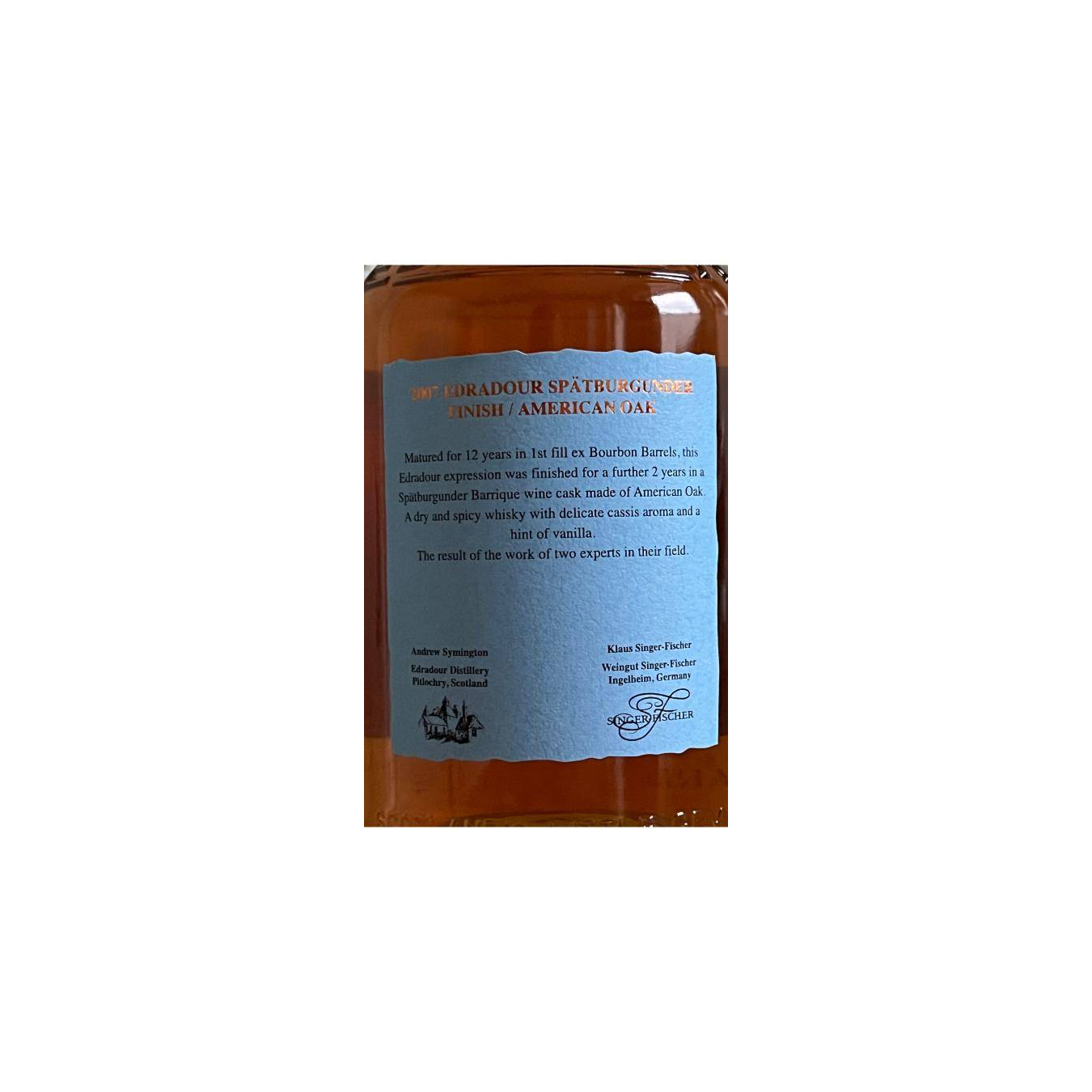 Edradour 2007 14 Years Single Malt Whisky 3
