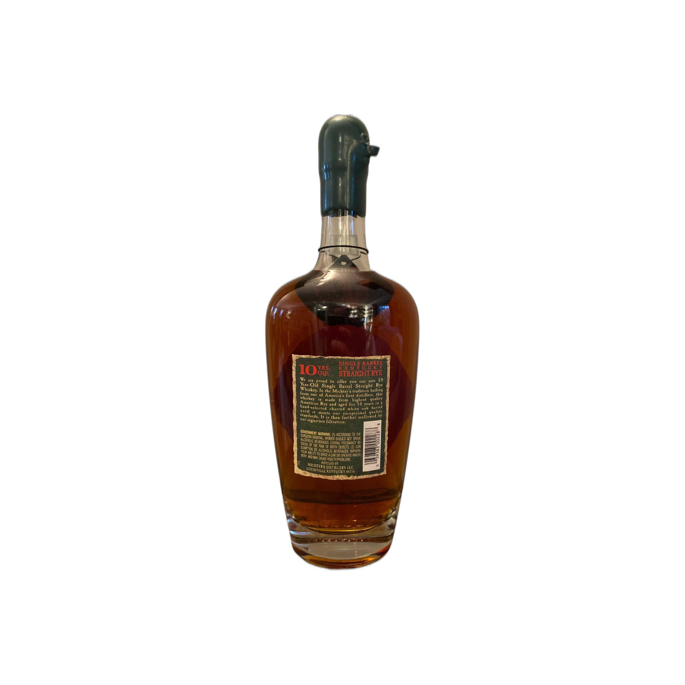Michter's 10 Years Rye Whisky 2