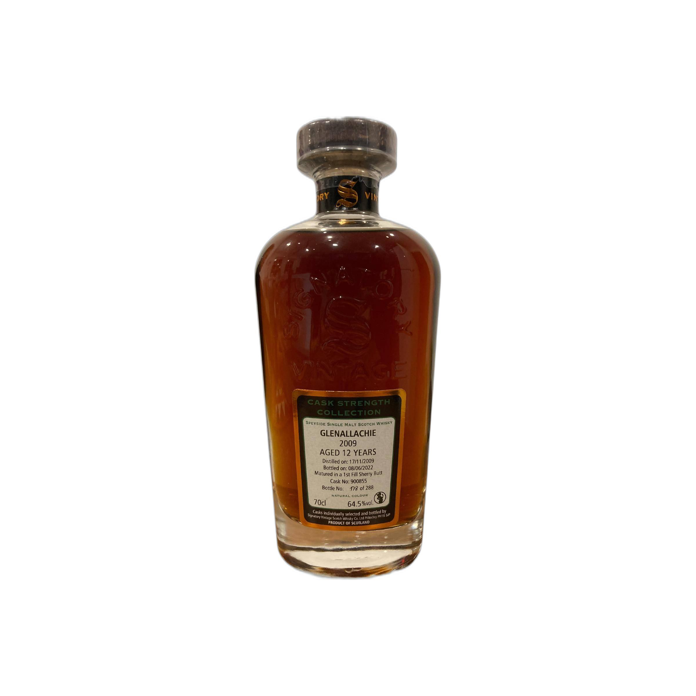 The GlenAllachie Cask Strength Collection 2009 12 Years Single Malt Whisky
