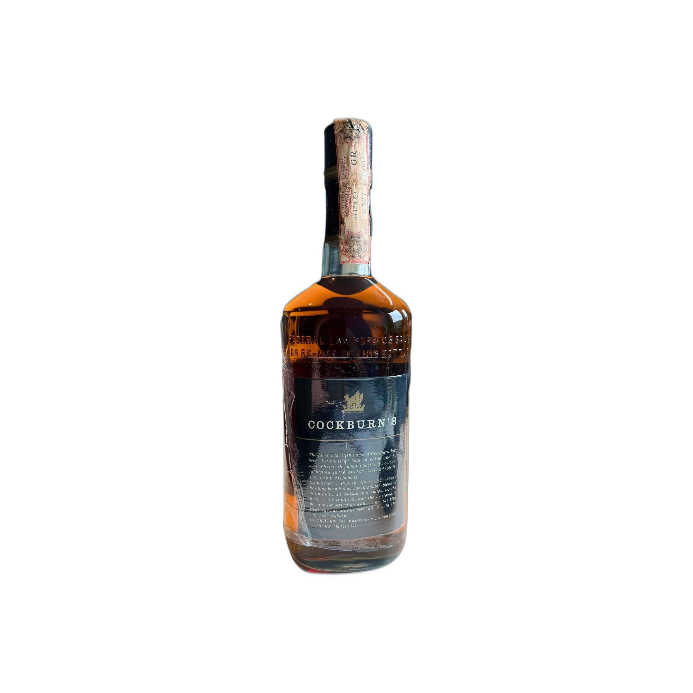 Cockburn's 08-year-old 2
