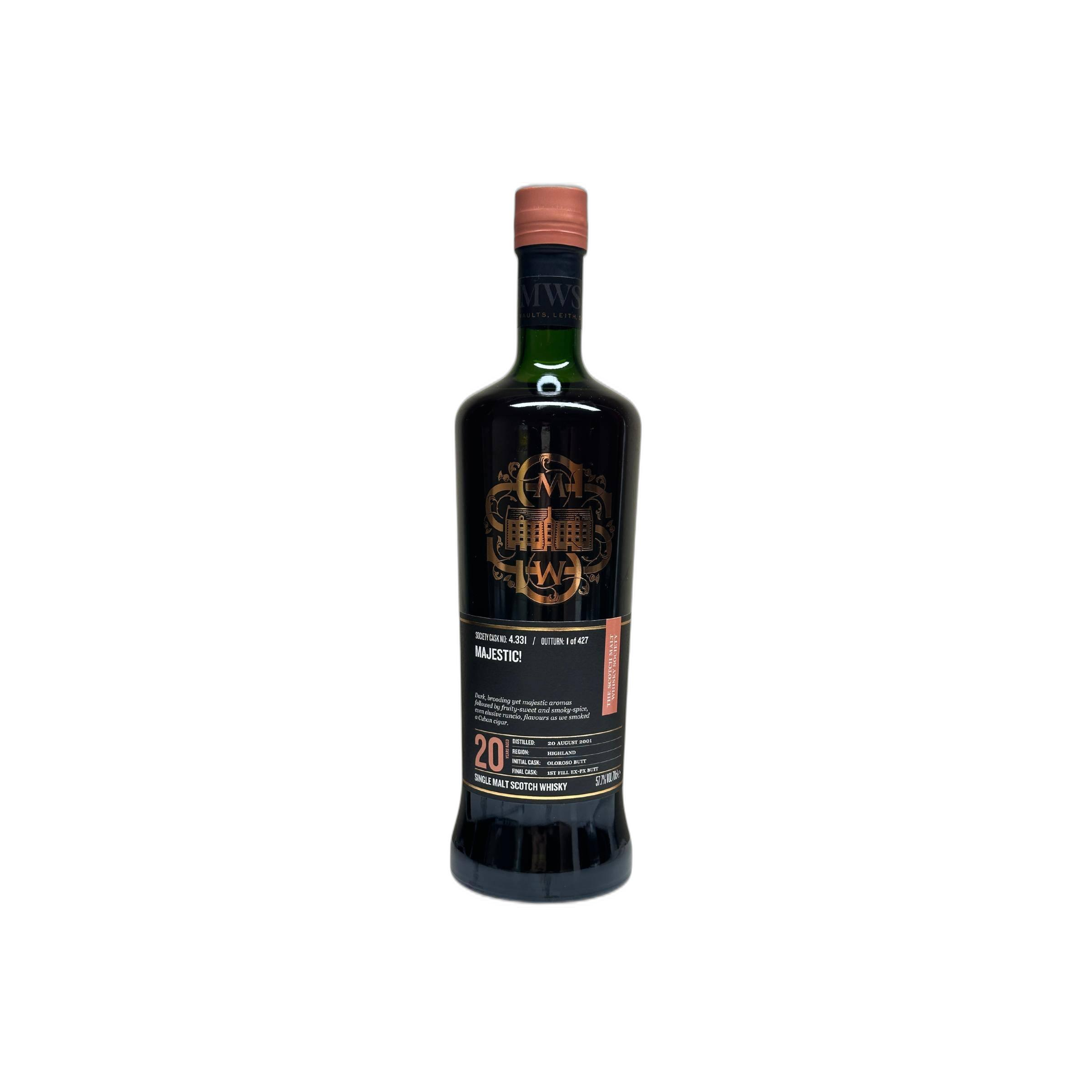 The Scotch Malt Whisky Society 2001 20 Years Single Malt Whisky