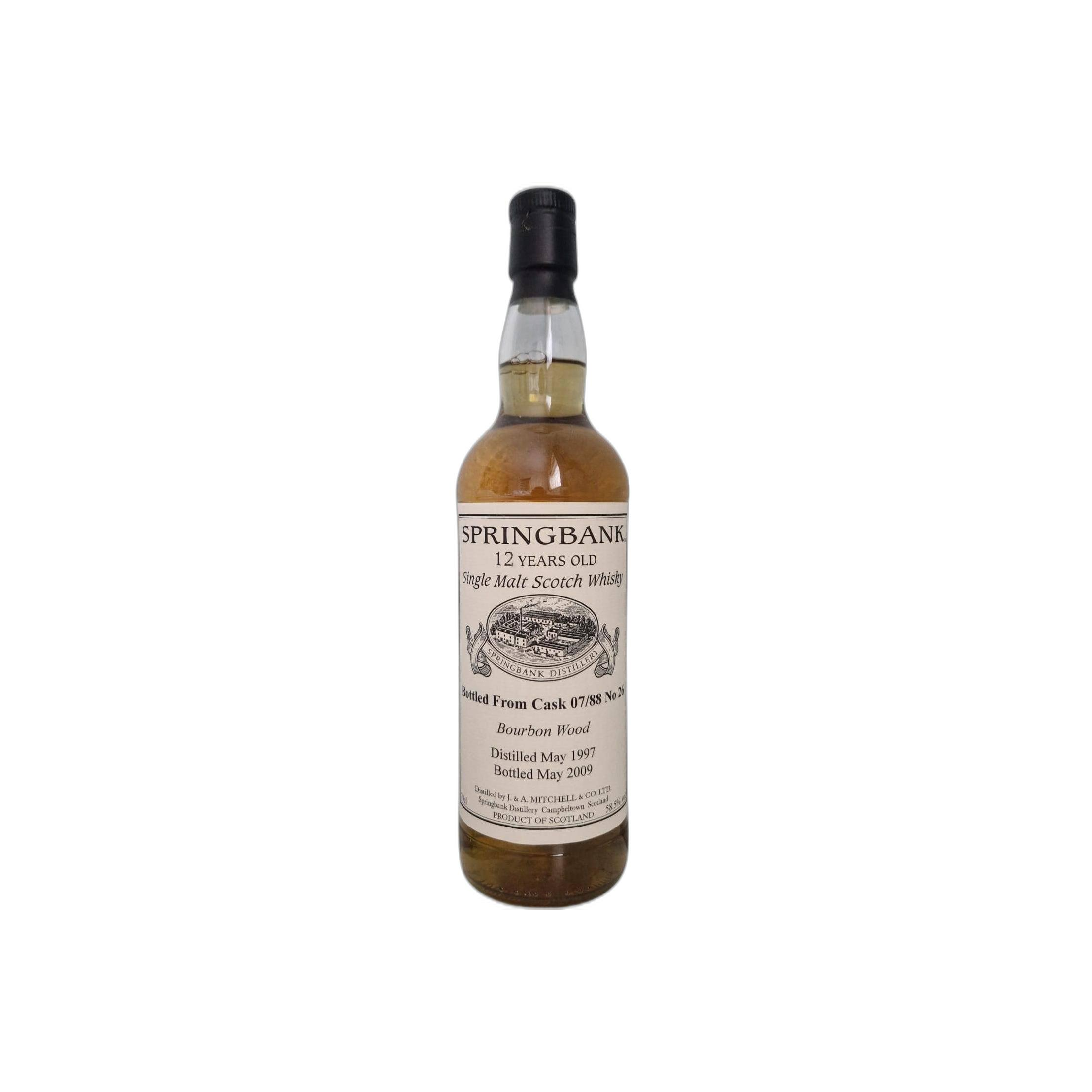 Springbank Private Bottling 1997 12 Years Single Malt Whisky