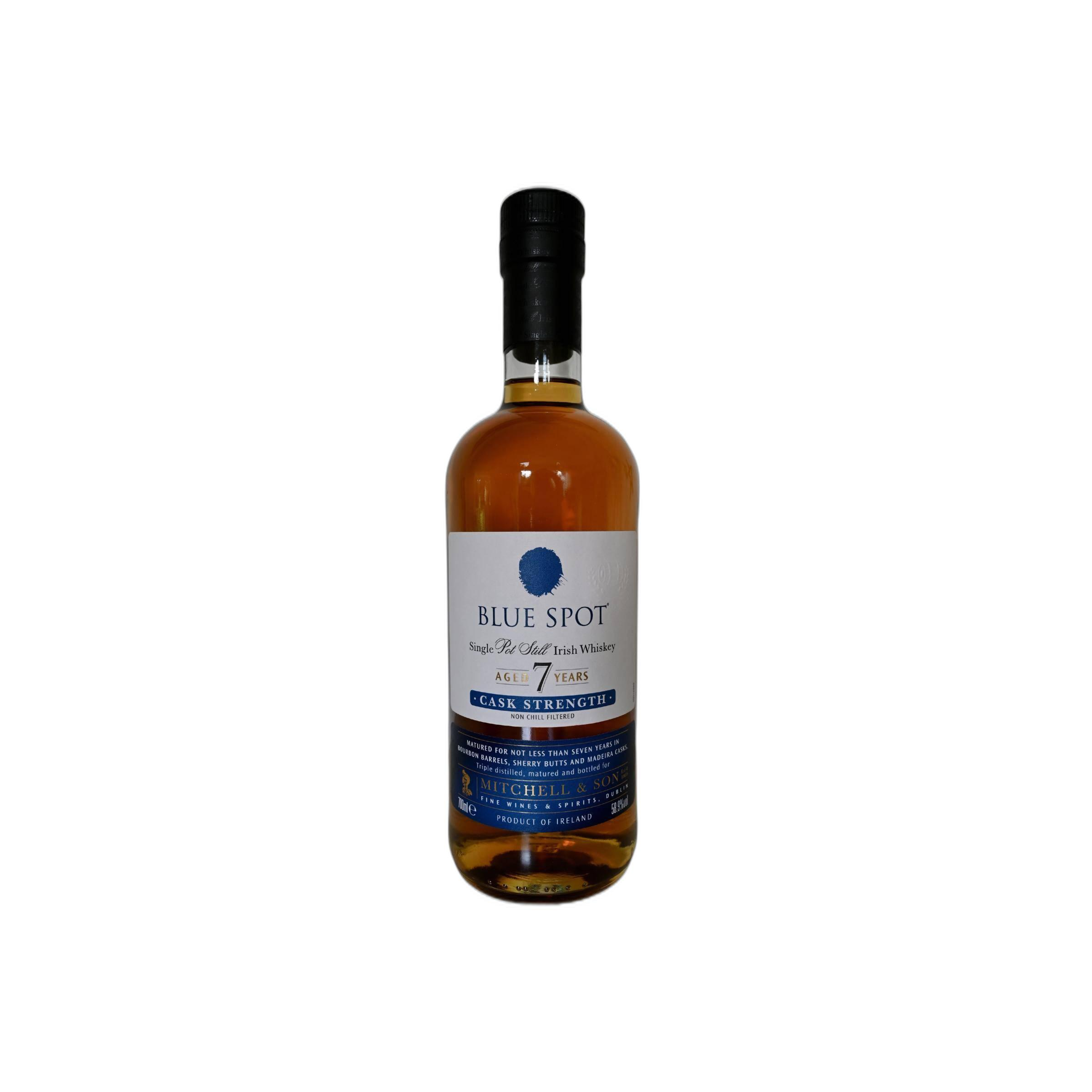 Blue Spot Cask Strength Collection 7 Years Single Pot Still Whisky